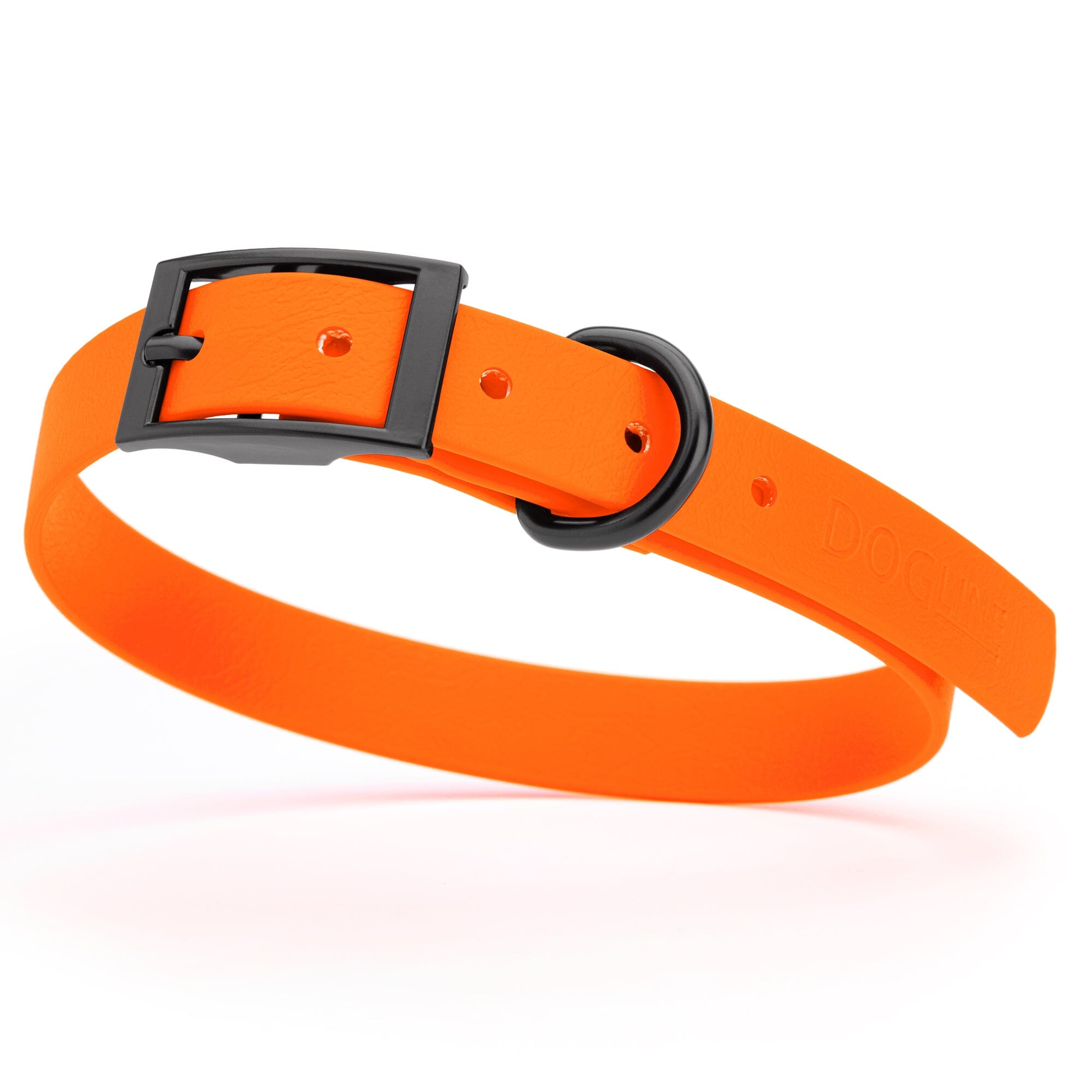 Biothane Waterproof Dog Collar - Medium (15 to 18 inches)