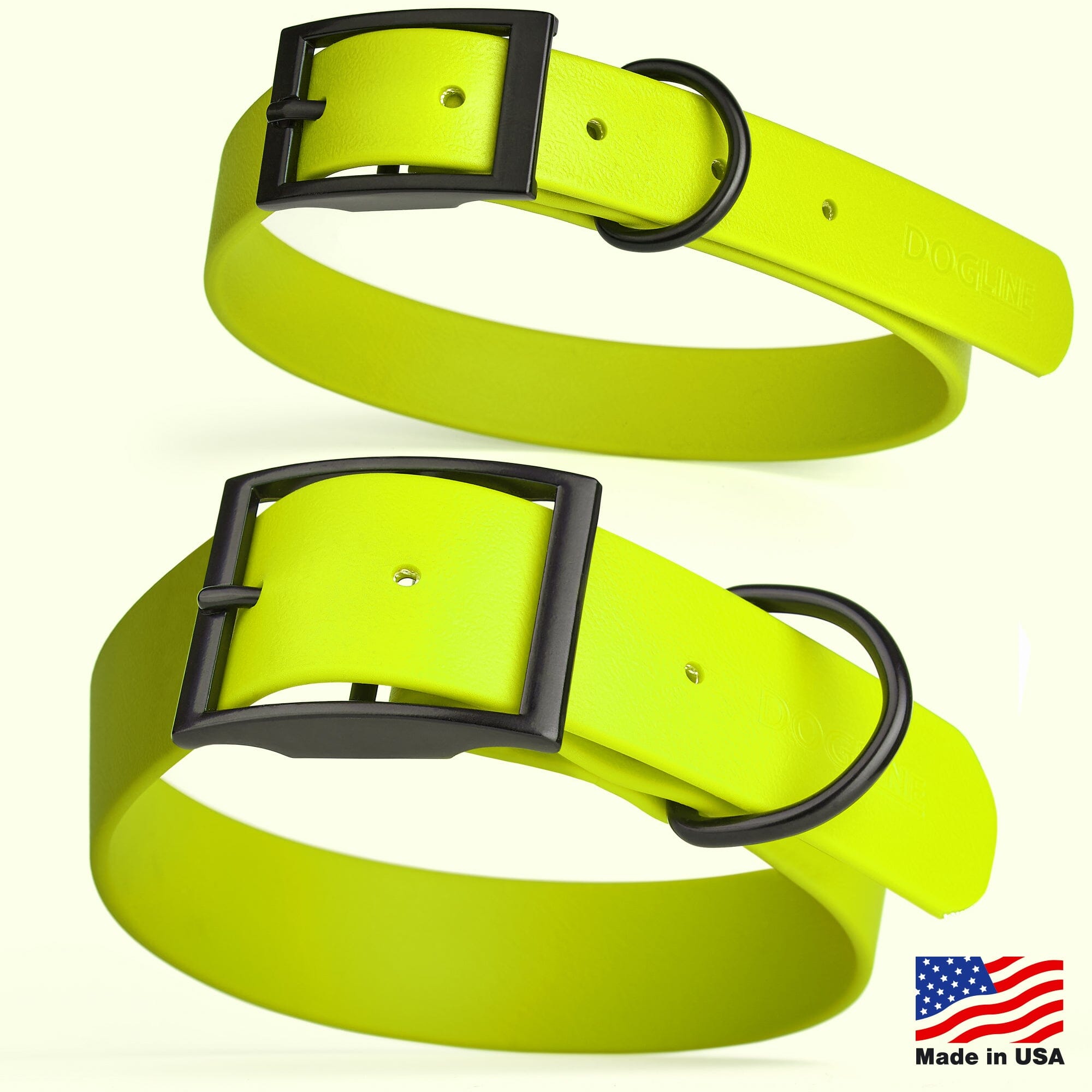 Biothane Waterproof Dog Collar - 1.5in Wide - XX-Large (24 to 28 inches)