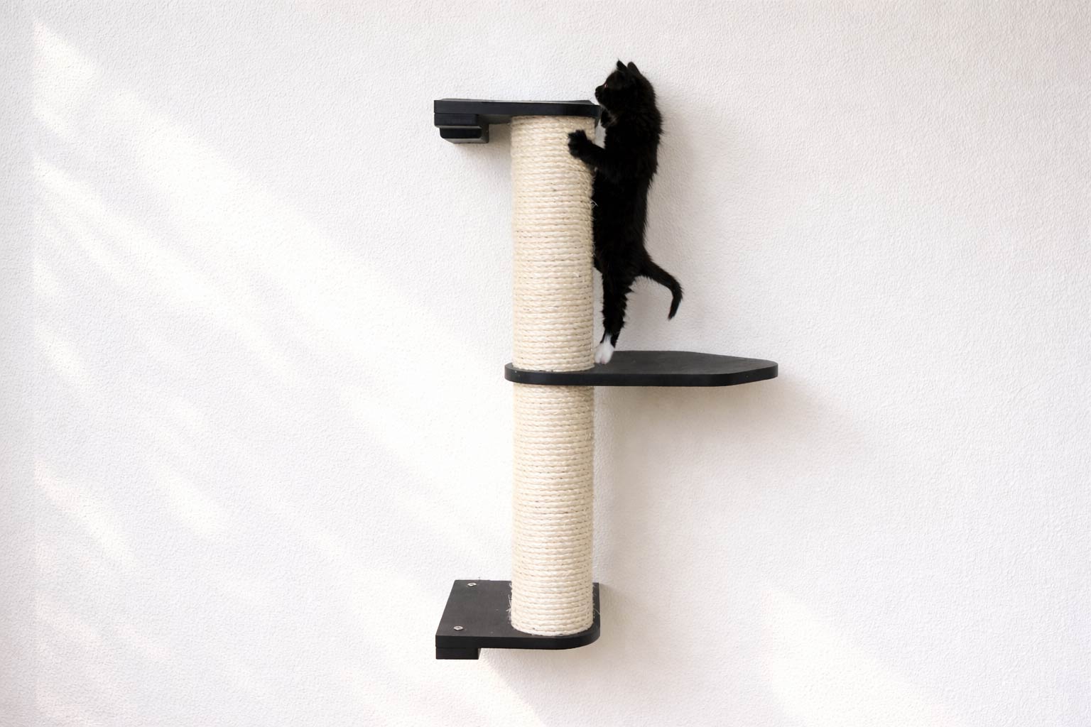 Cat Scratching Pole (Wall-Mounted) - by Catastrophic Creations