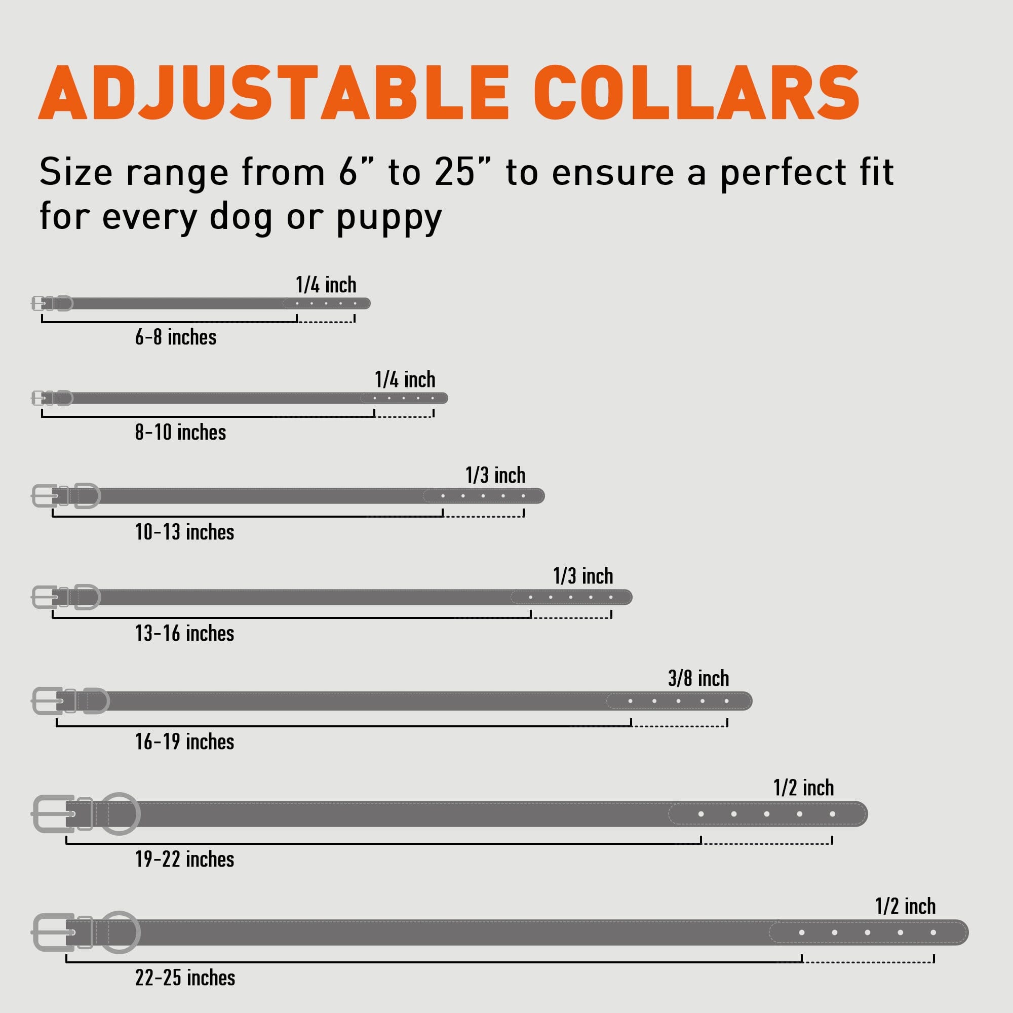 Soft Leather Round Dog Collar