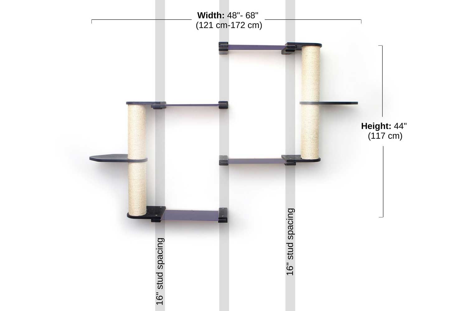 The Catacombs Cat Condo: Cat Scratcher Lounge - by Catastrophic Creations