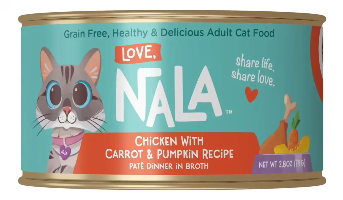 Chicken With Carrot Pumpkin Recipe Paté Dinner In Broth Adult Cat Food, 2.8-oz