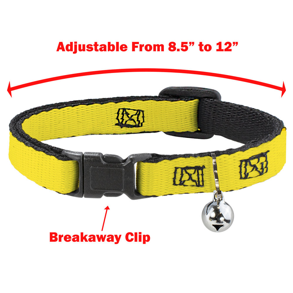 Cat Collar Breakaway - Laser Eye Cats in Space