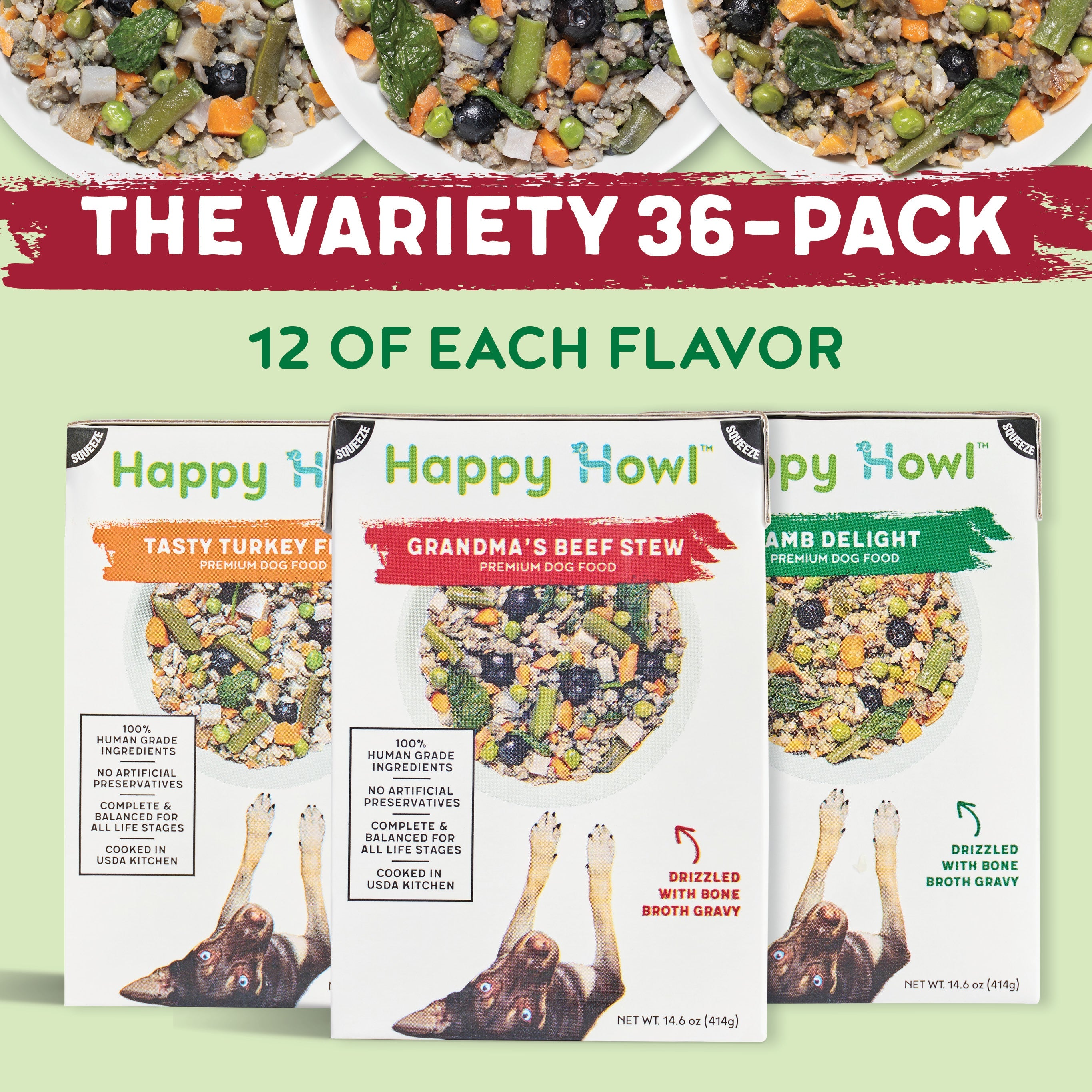 100% Human-Grade Dog Food