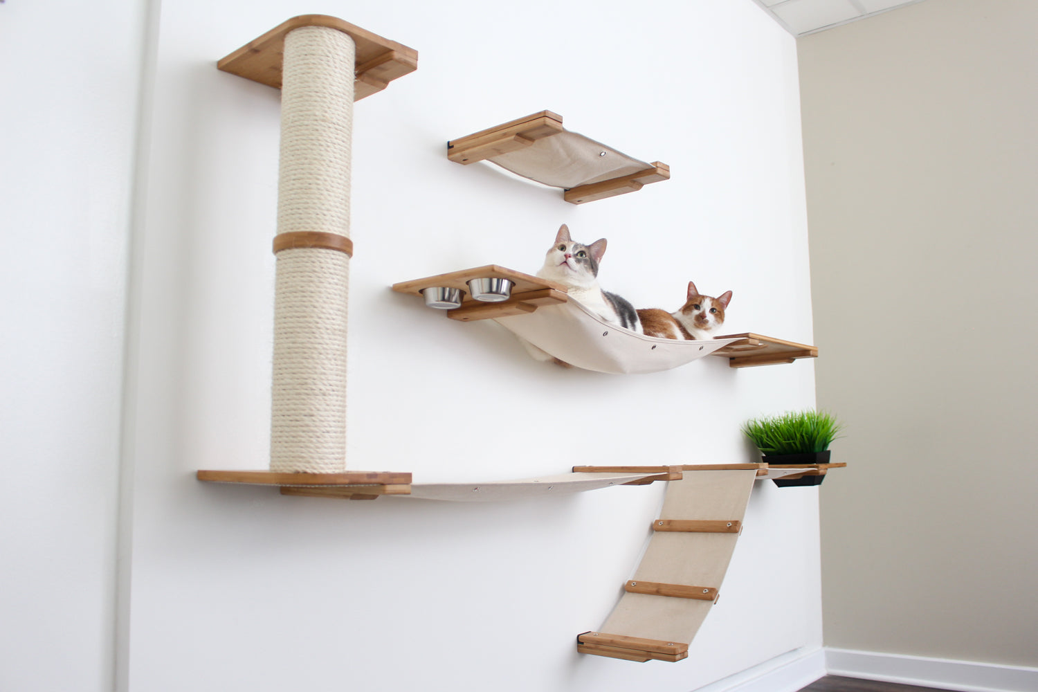 The Bunker Cat Condo - Large Perch Cat Tree - by Catastrophic Creations