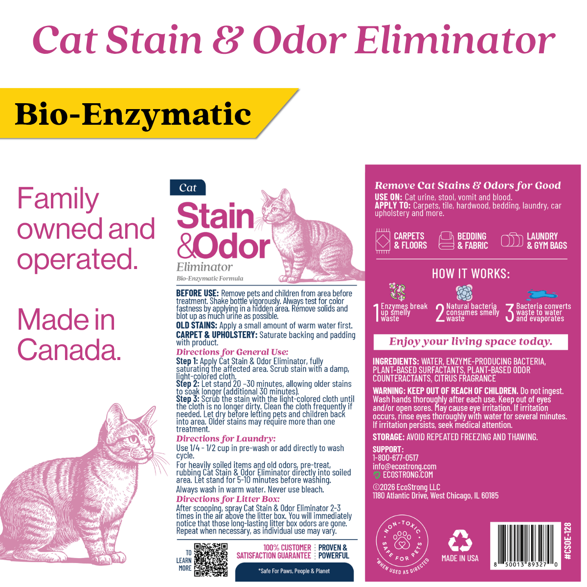 Cat Stain and Odor Eliminator