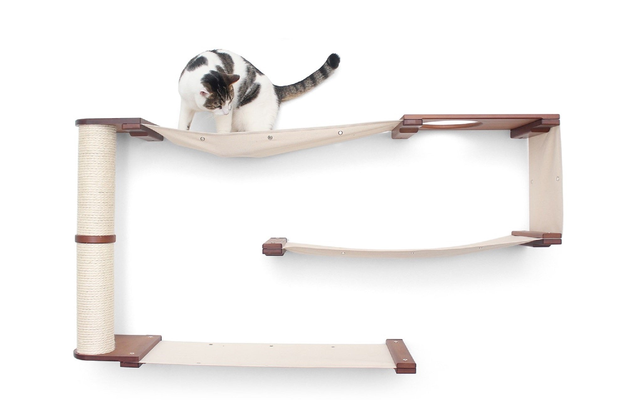 Cat Maze Wall - 3 Tier Cat Tree