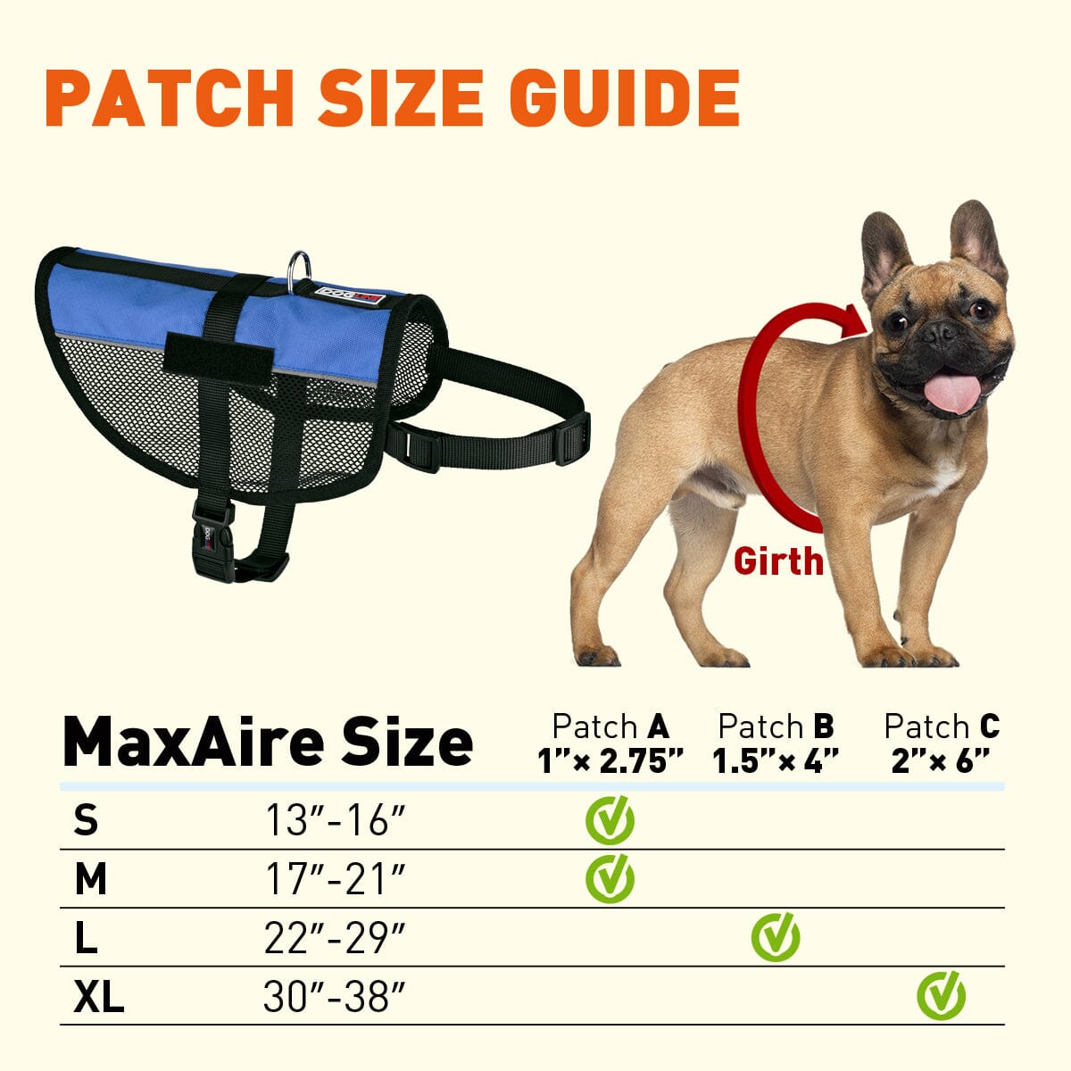 MaxAire Mesh Dog Vest Harness