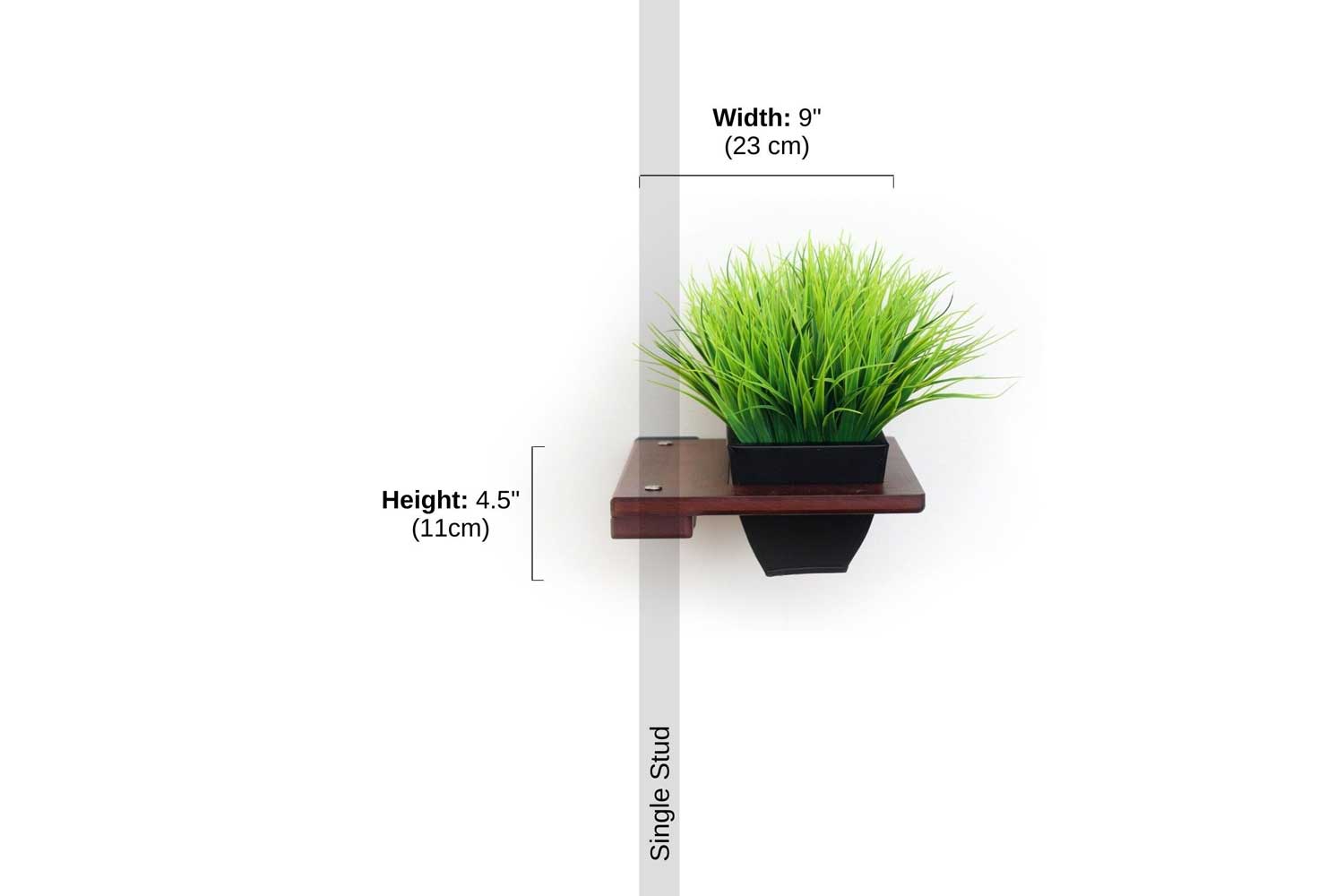 Planter Cat Shelf - for Cat Safe Plants - by Catastrophic Creations