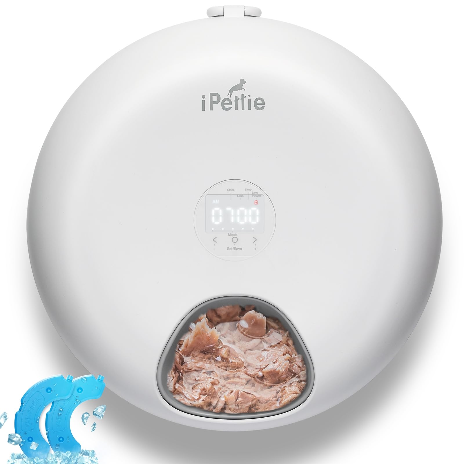 Donut Frost 6 Meal Cordless Automatic Pet Feeder