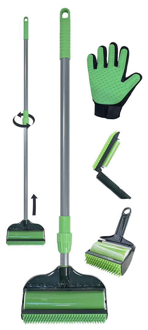 Stick It! Deluxe Pro Broom Set