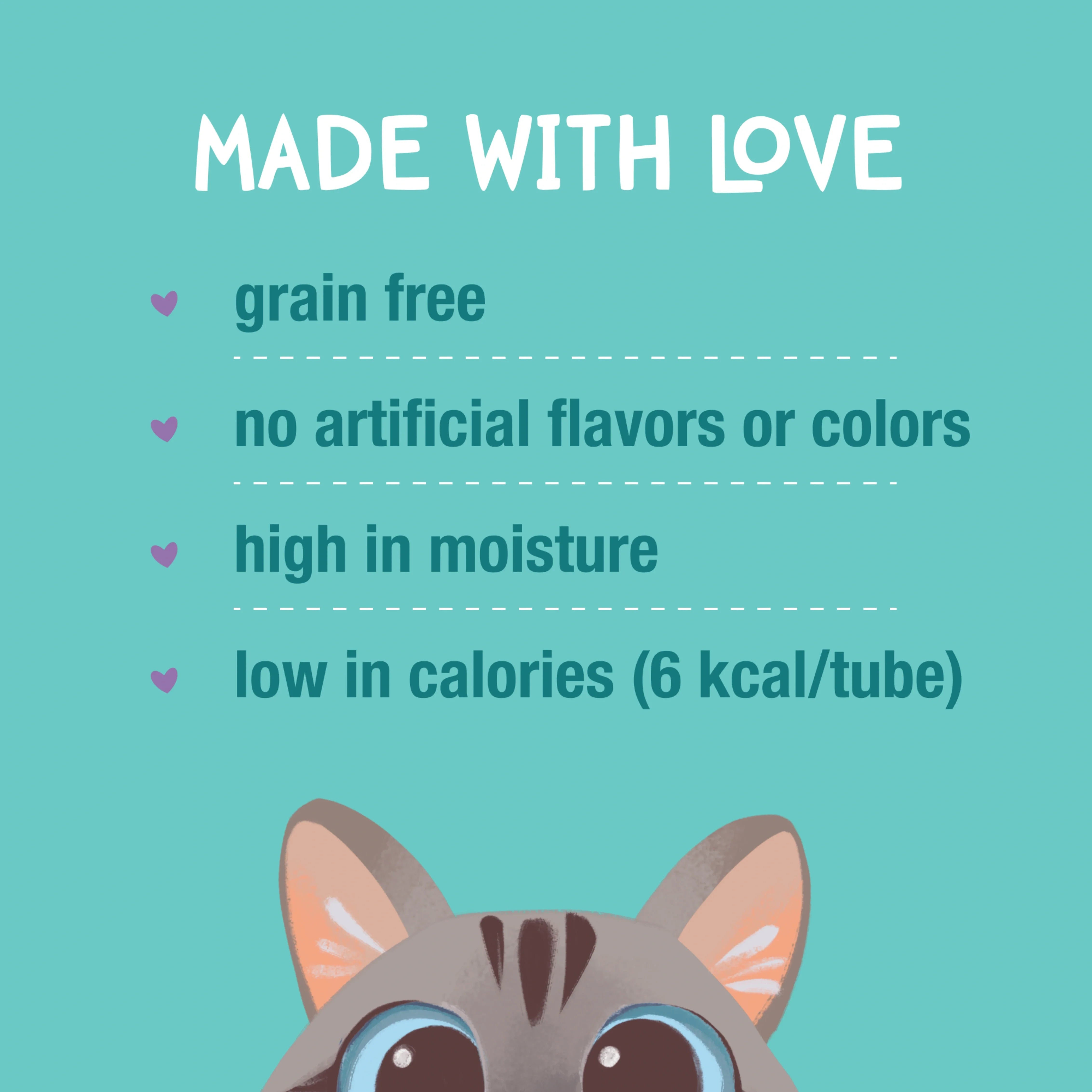 Tuna & Salmon Recipe Plus Cat Treats, Pack of 4