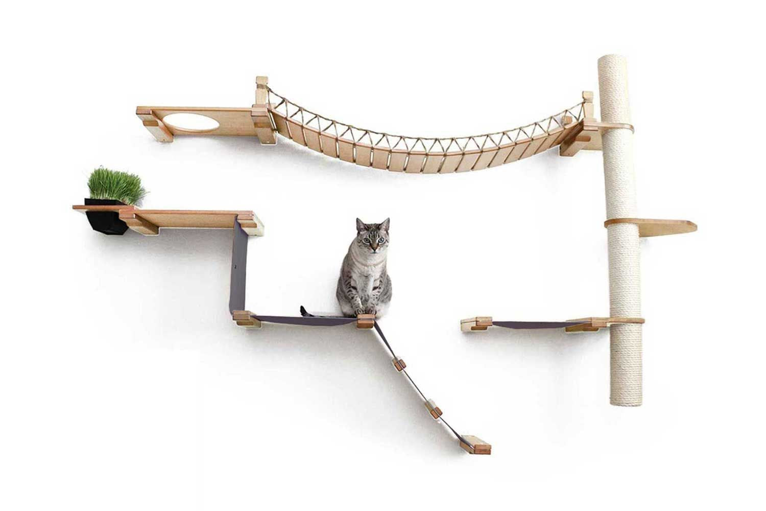 The Expedition Cat Condo (Cat Wall Jungle Gym) - by Catastrophic Creations