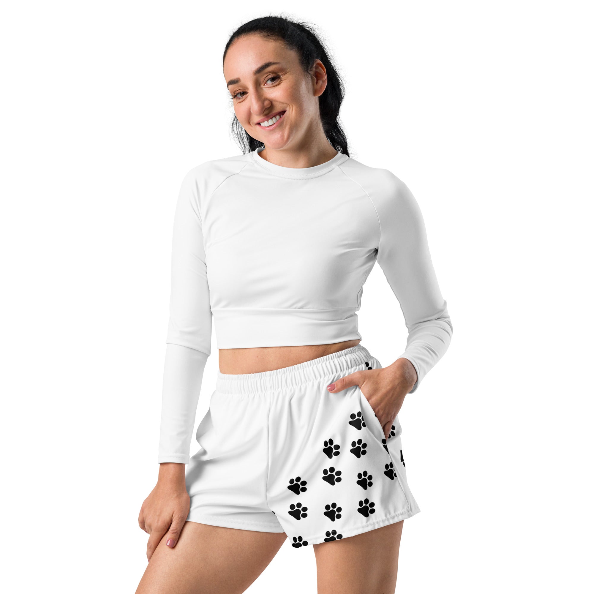 Paw Trail V2 Unisex Athletic Shorts
