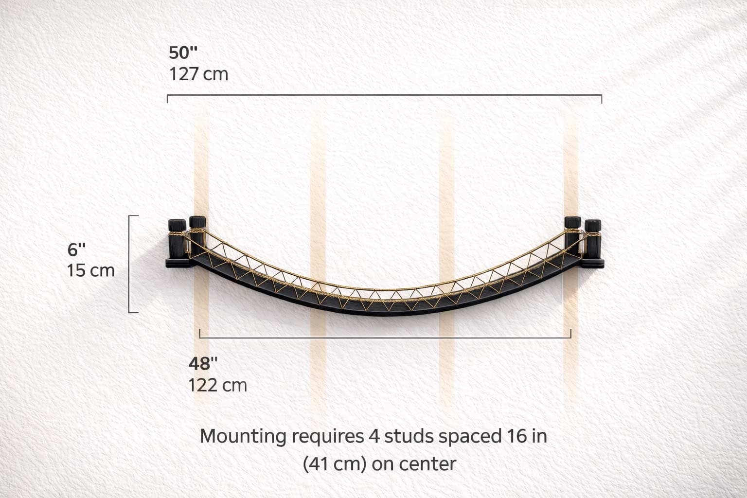 Our Wall-Mounted Cat Bridge - by Catastrophic Creations