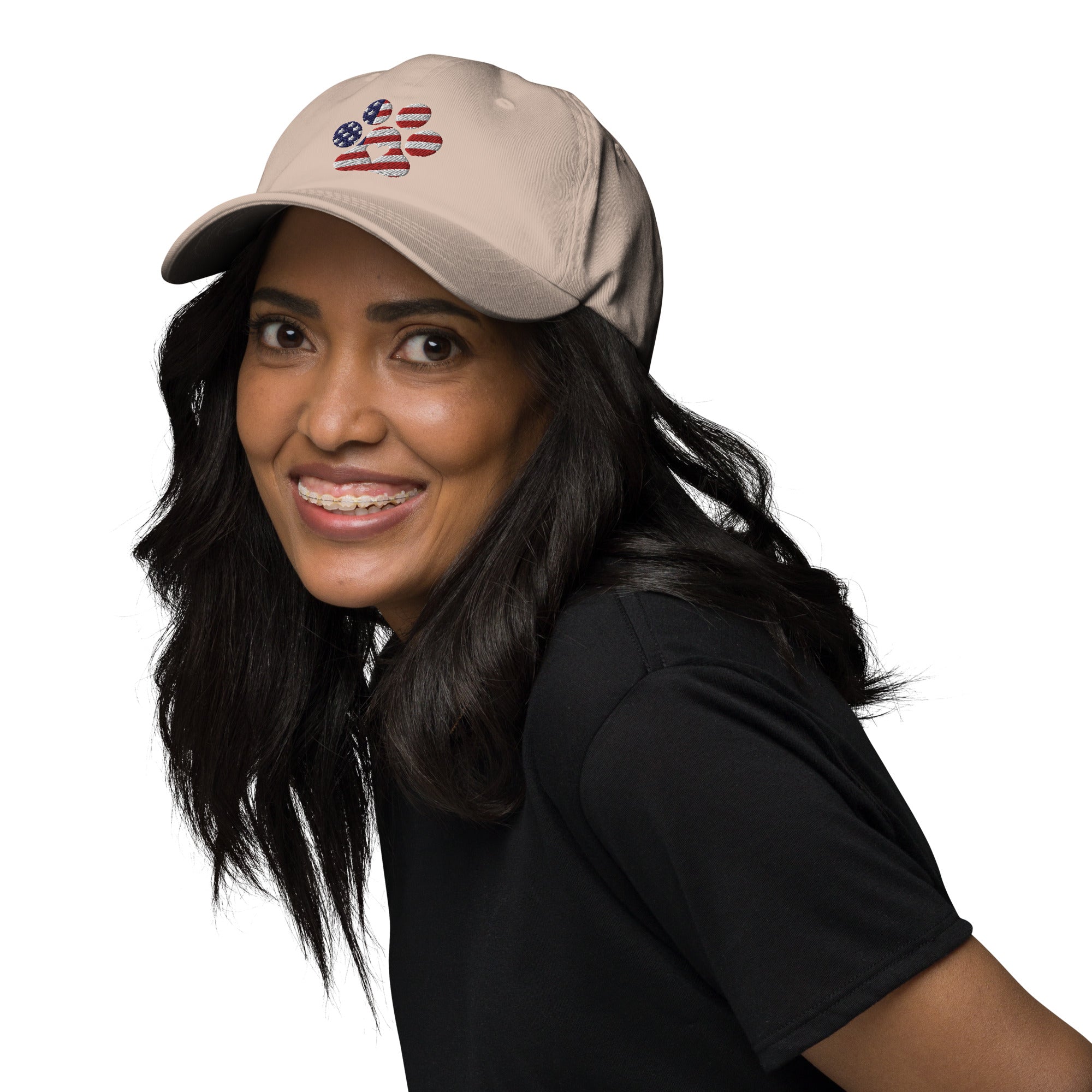 American Paw Mom Hat