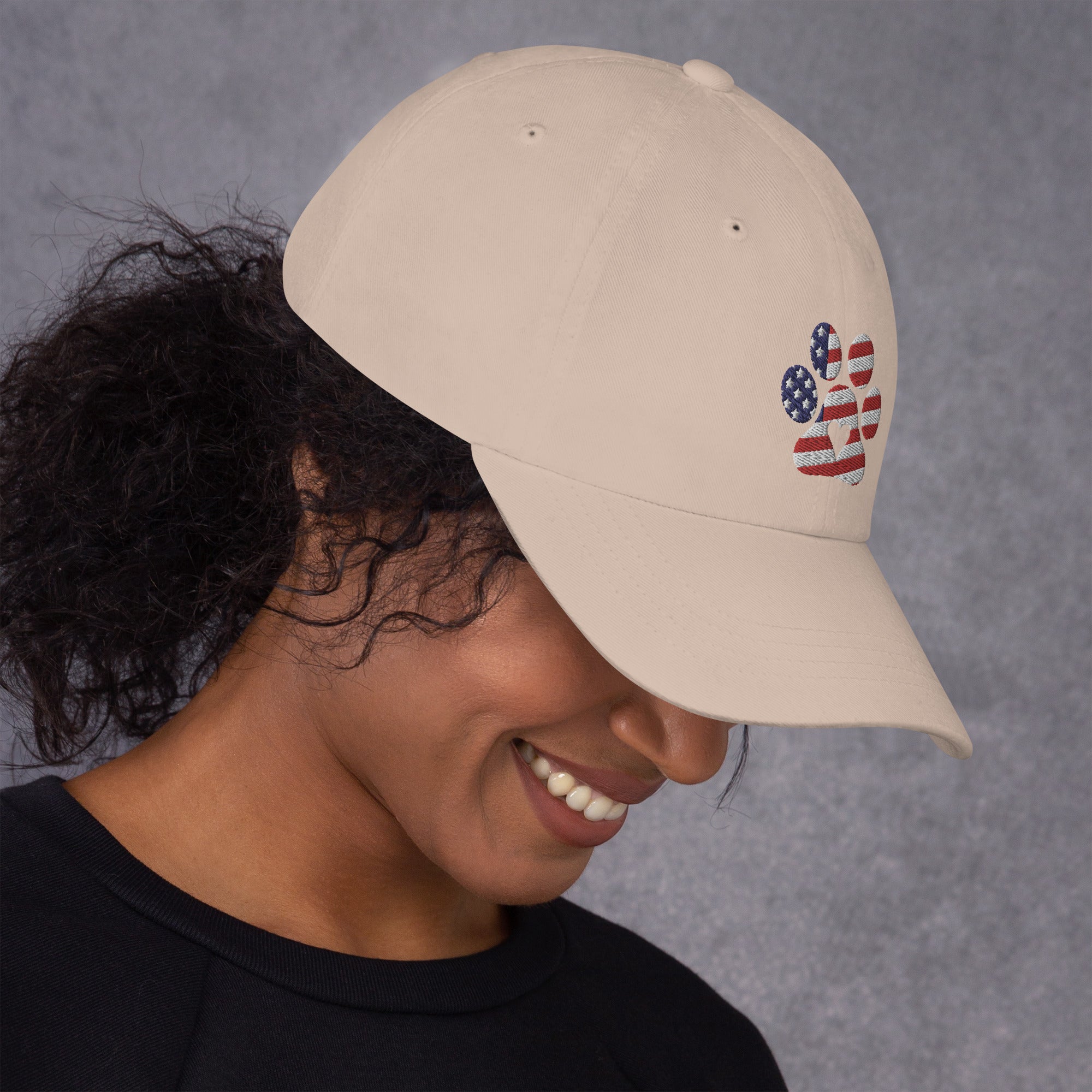 American Paw Mom Hat