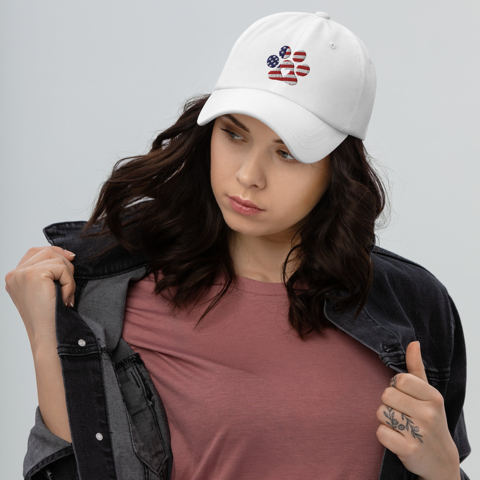 American Paw Mom Hat