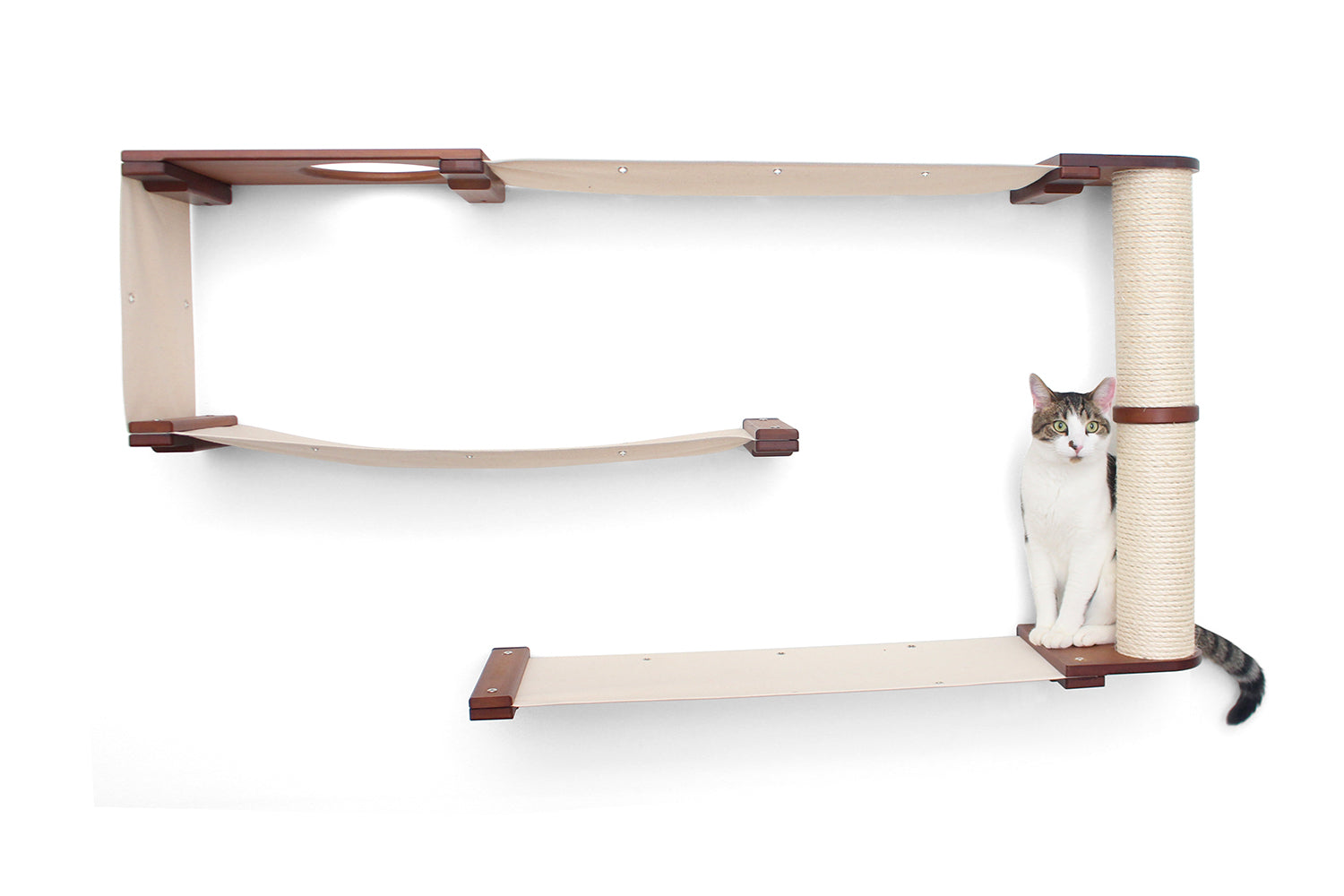 Cat Maze Wall - 3 Tier Cat Tree