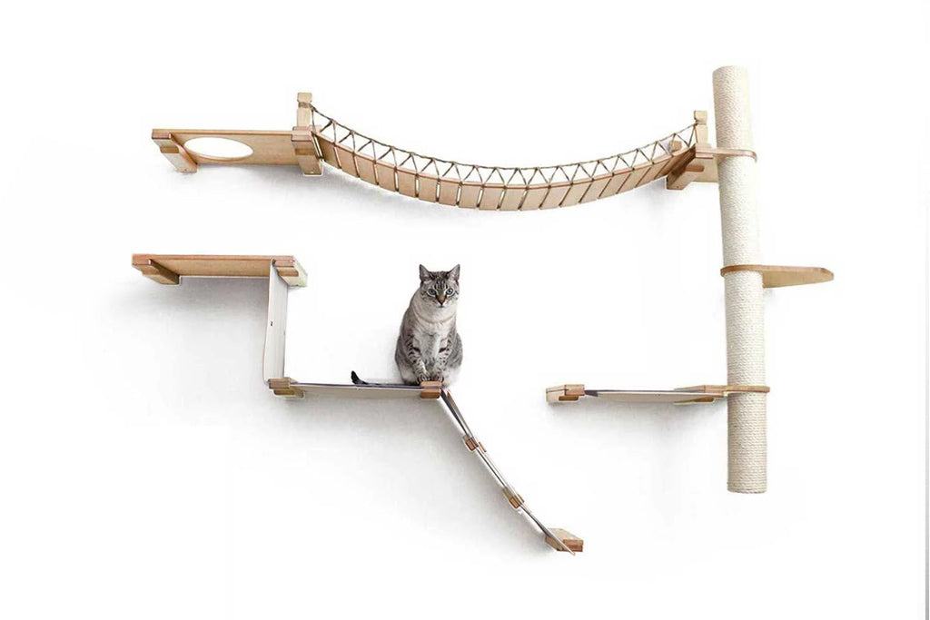 The Expedition Cat Condo (Cat Wall Jungle Gym) - by Catastrophic Creations