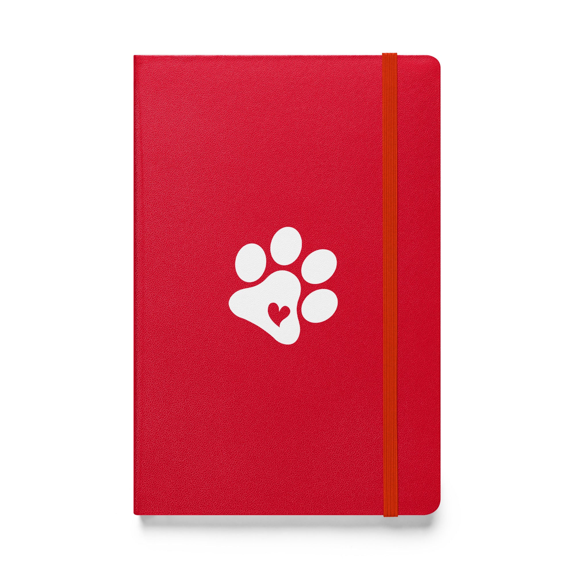 Paw Full of Love Hardcover Bound Notebook