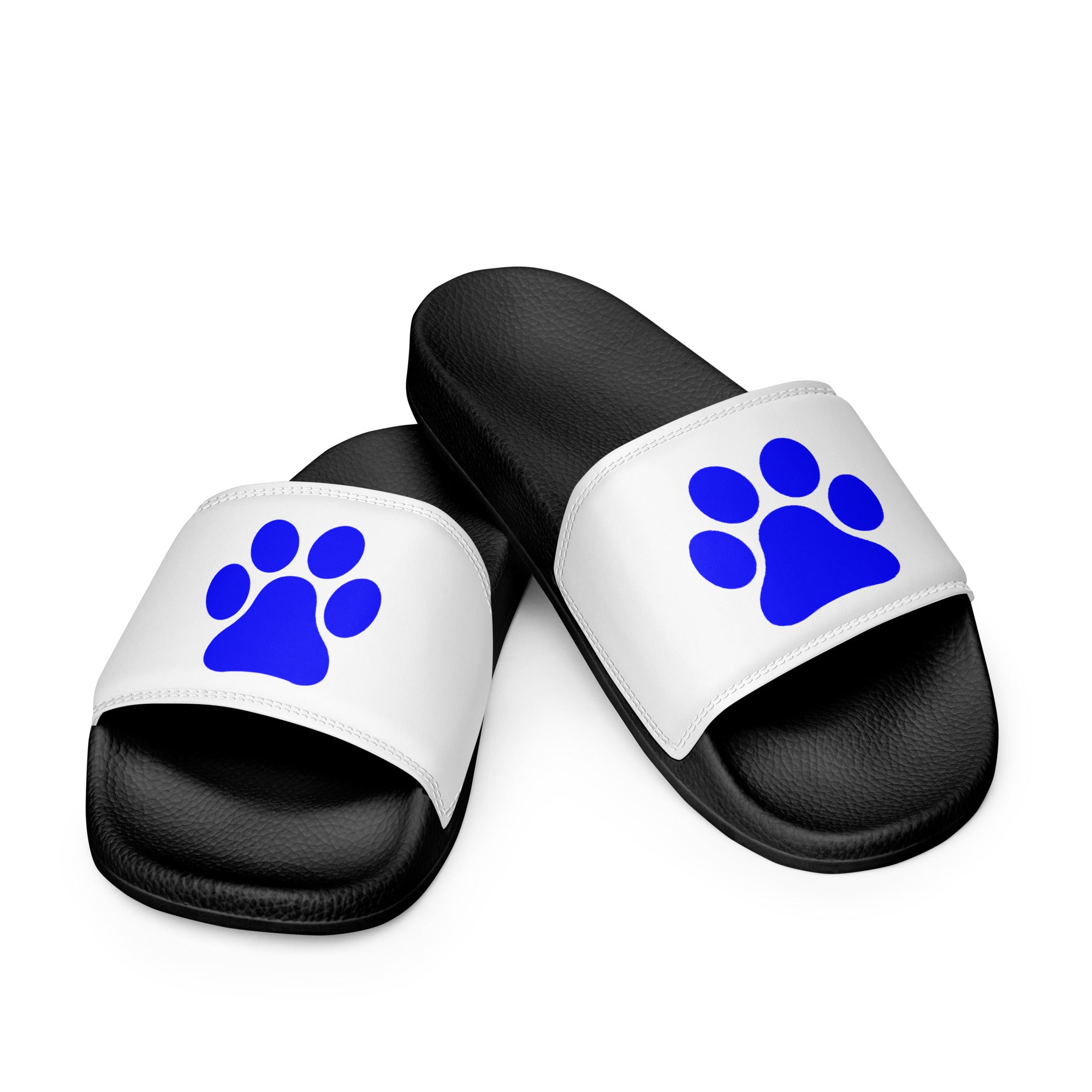 Men’s Black Paw Slides
