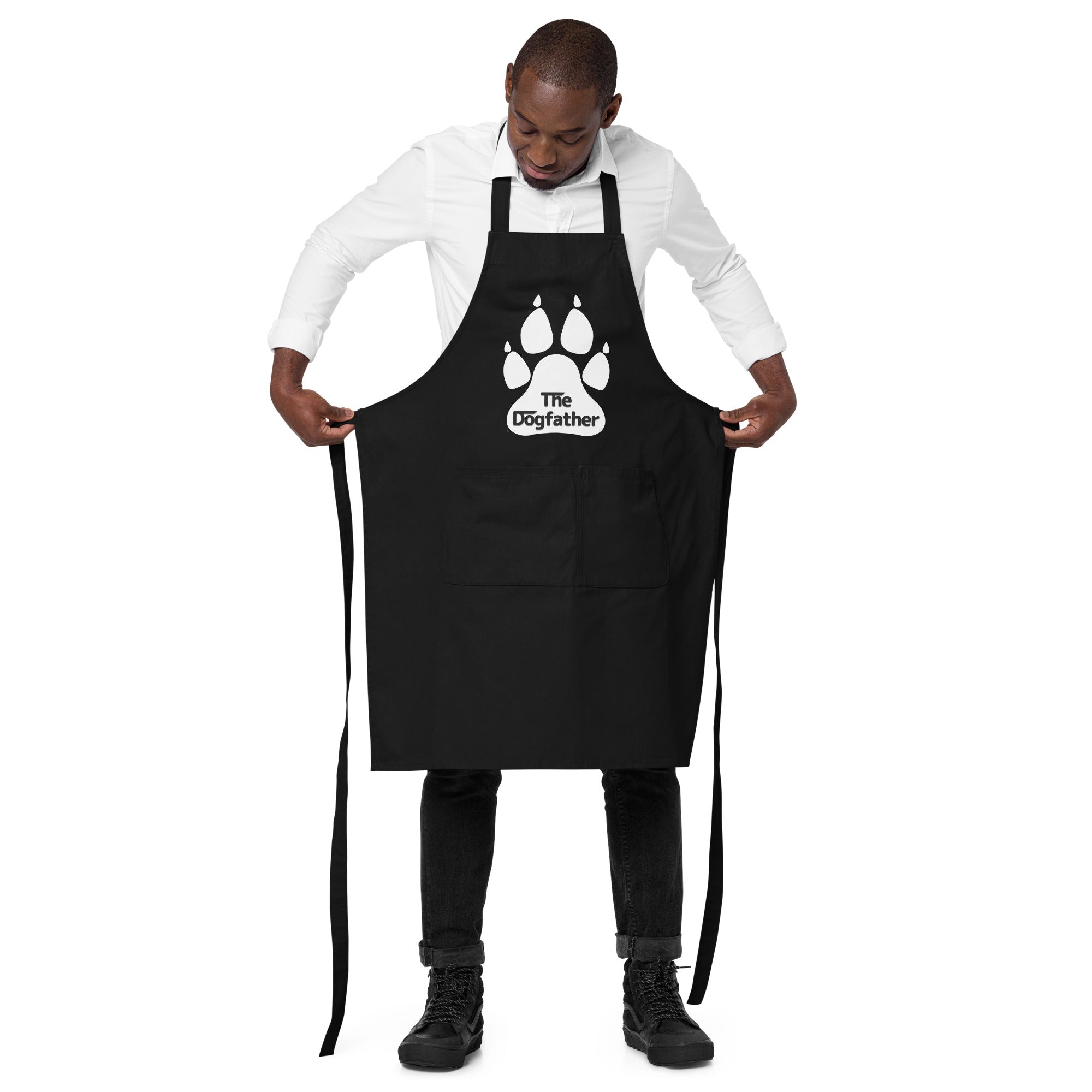 The Dogfather Dark Color Organic Cotton Apron