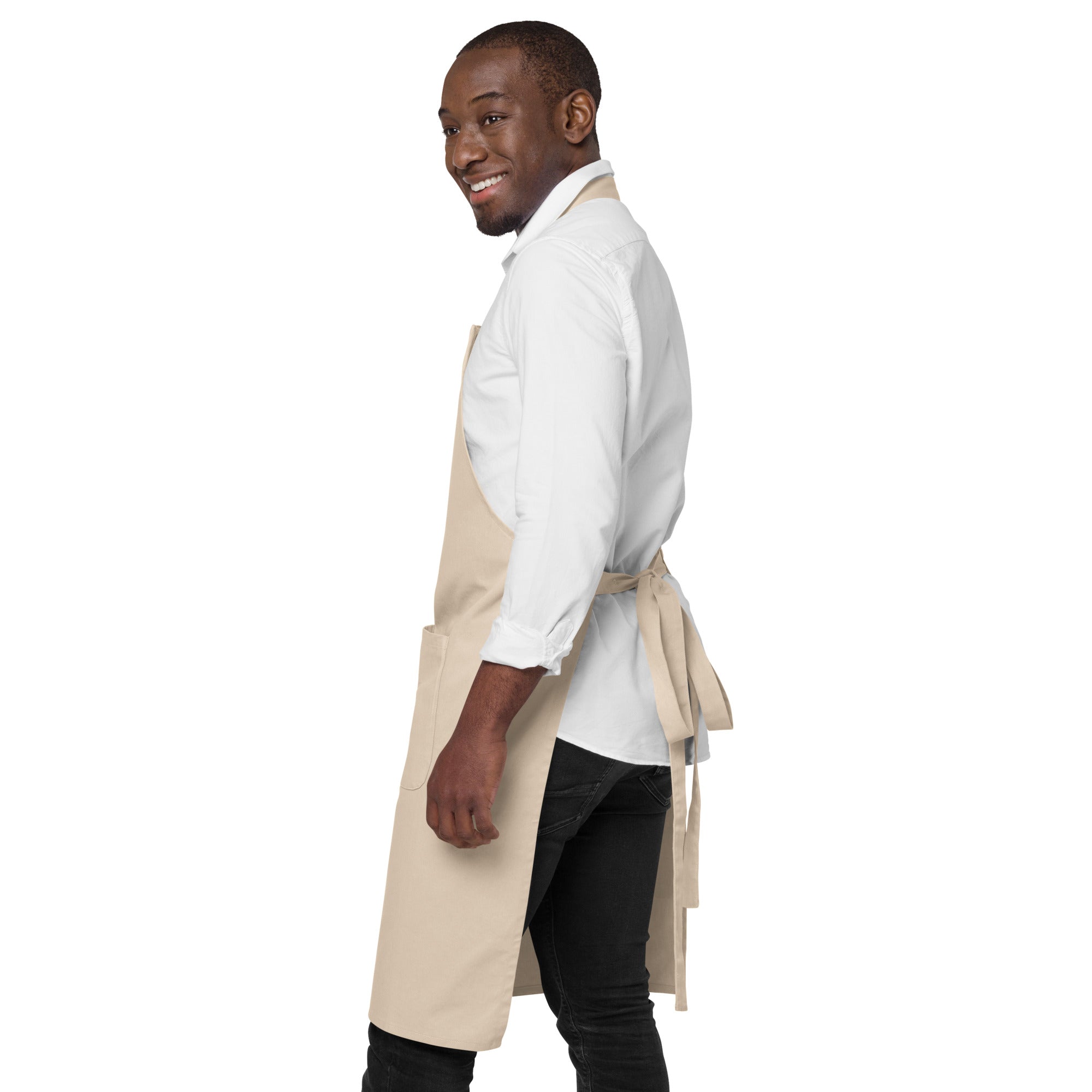 Purrfect Dad Paw Organic Cotton Apron