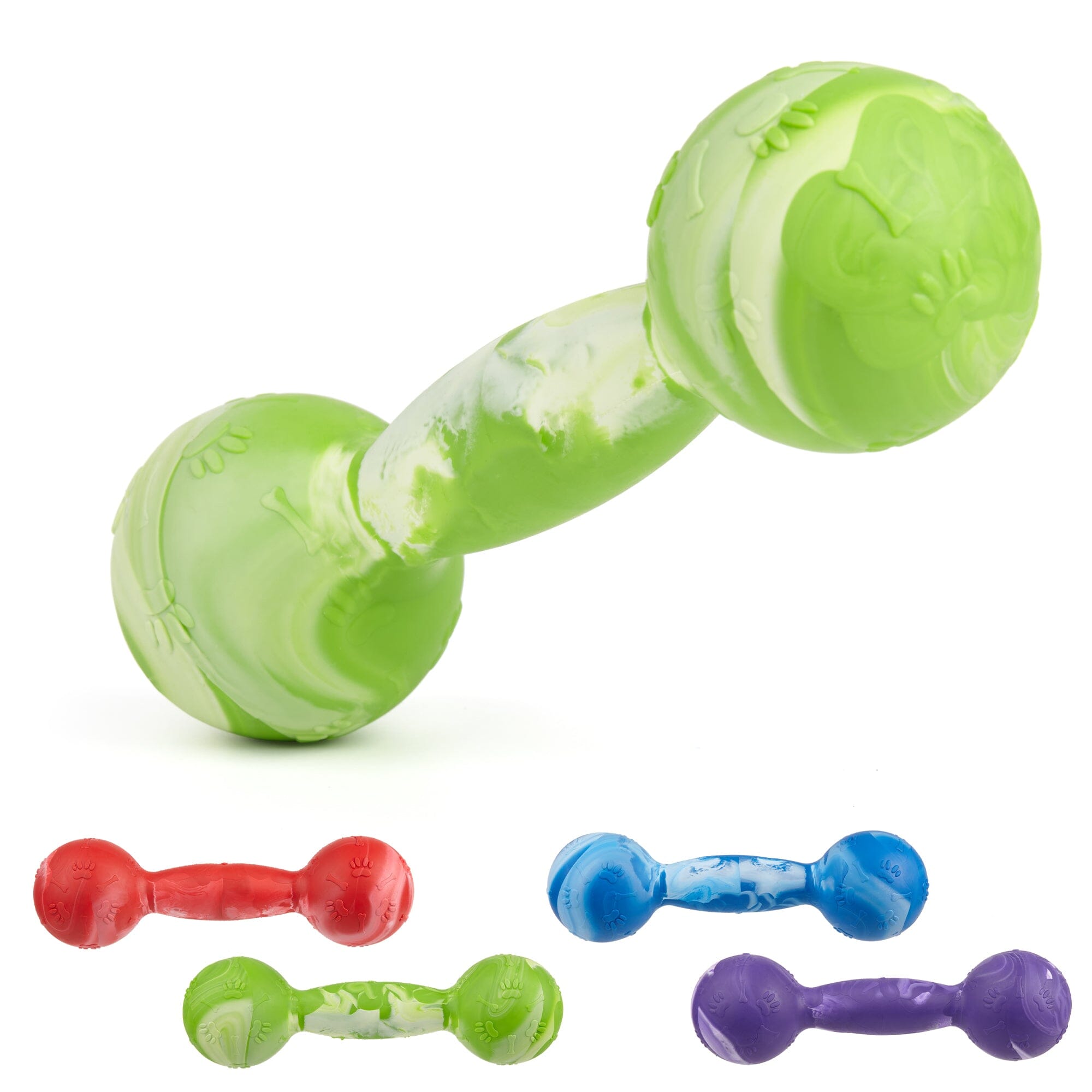 Rubber Dumbbell Toy