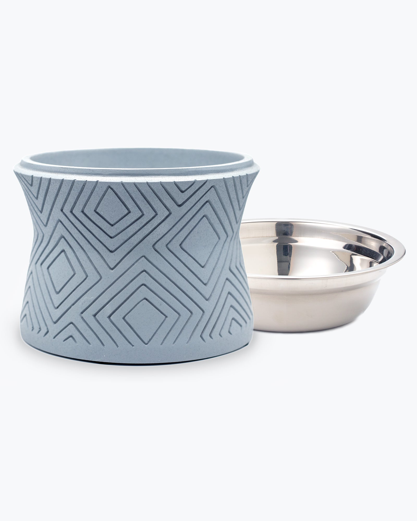 Santa Fe Modern Elevated Dog Bowl
