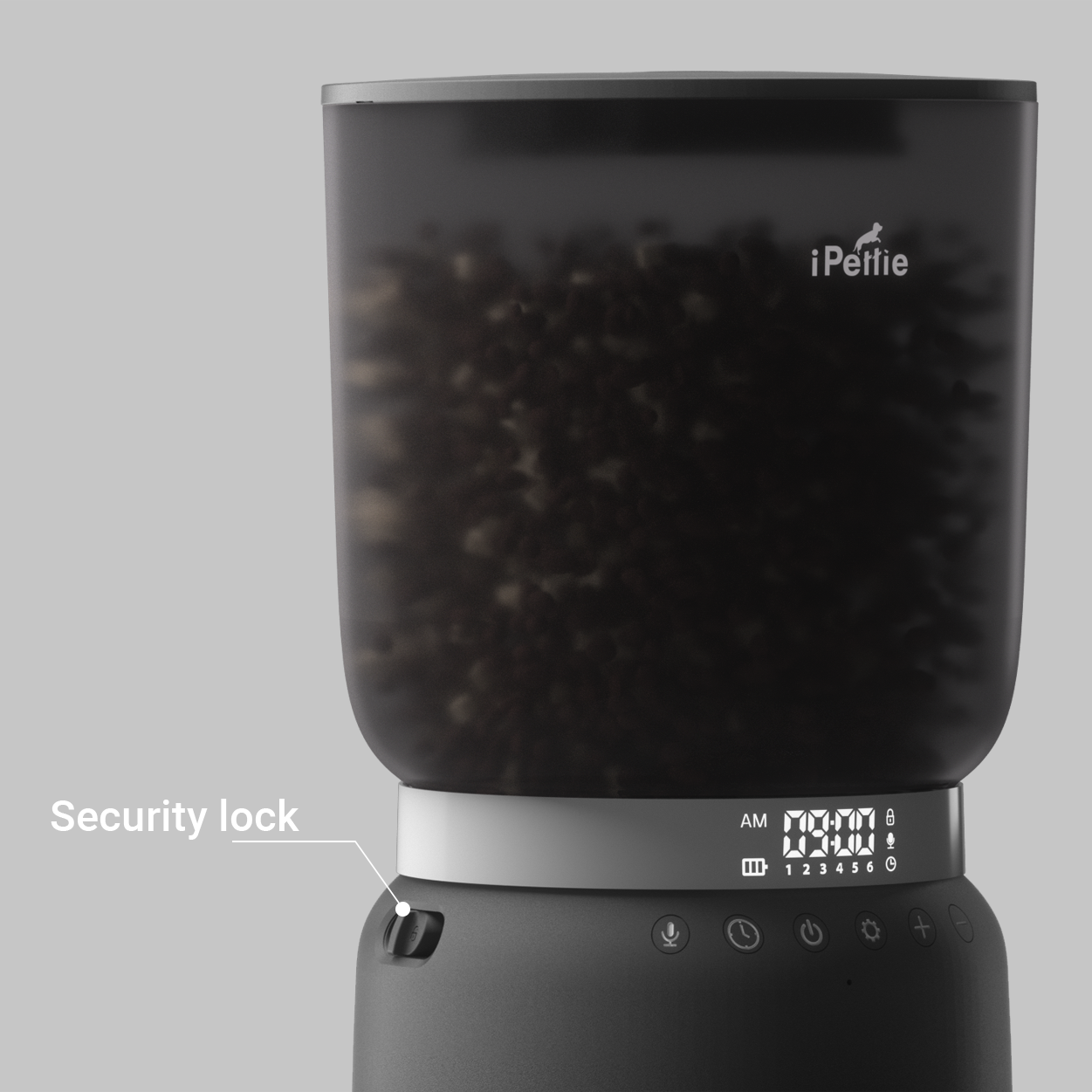 Hourglass Pet Feeder w/Remote Control