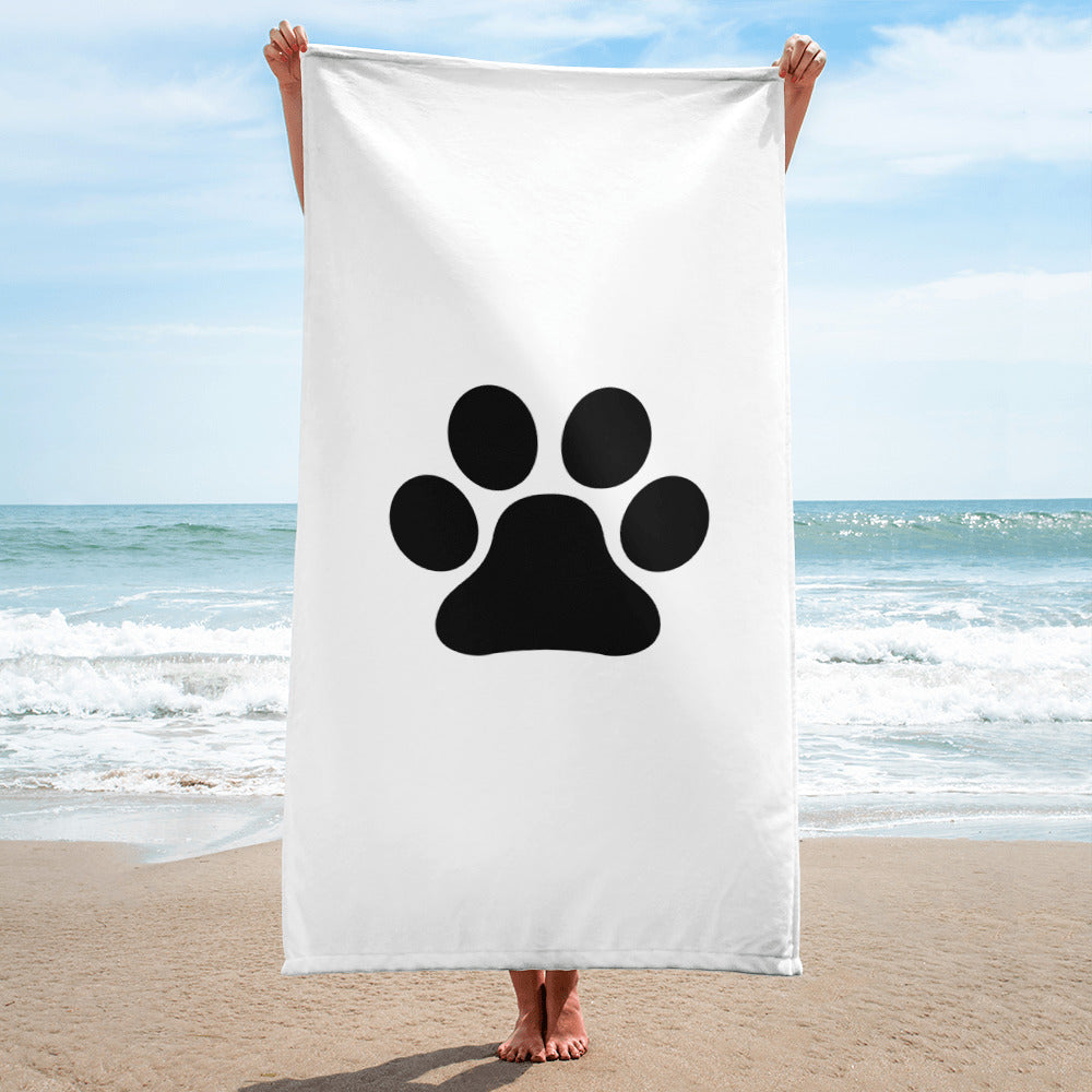 Paw Print Towel