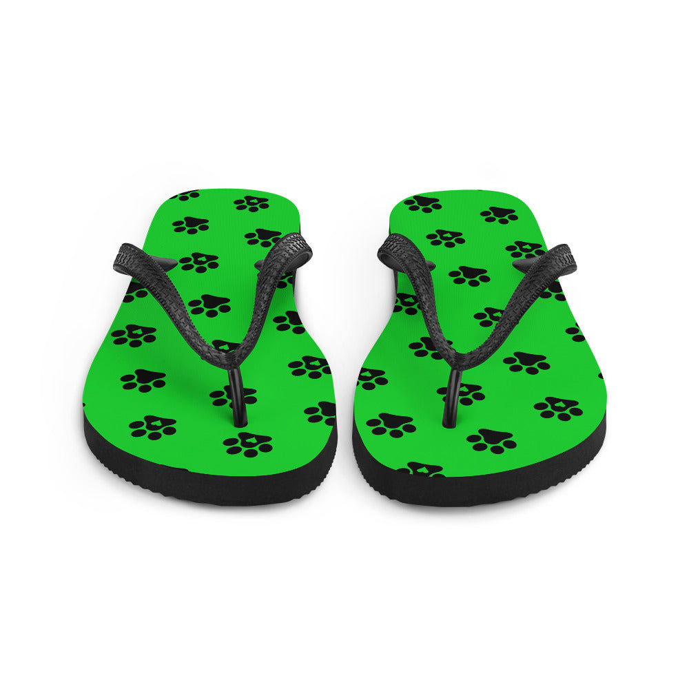 Paw Print Flops