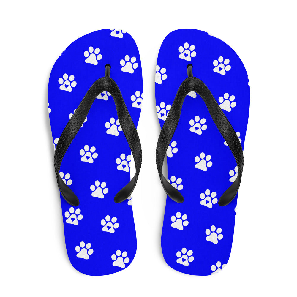 Paw Print Flops