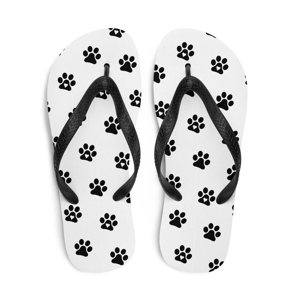 Paw Print Flops