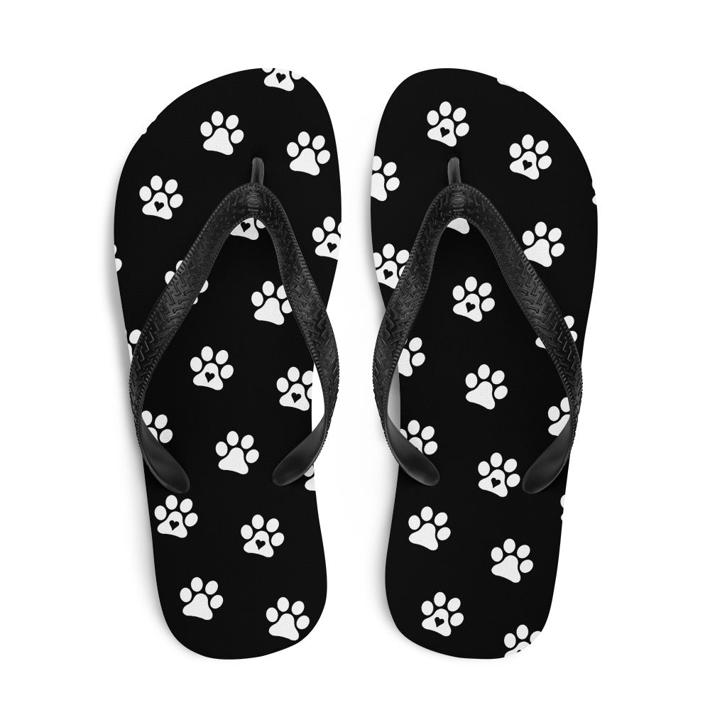 Paw Print Flops