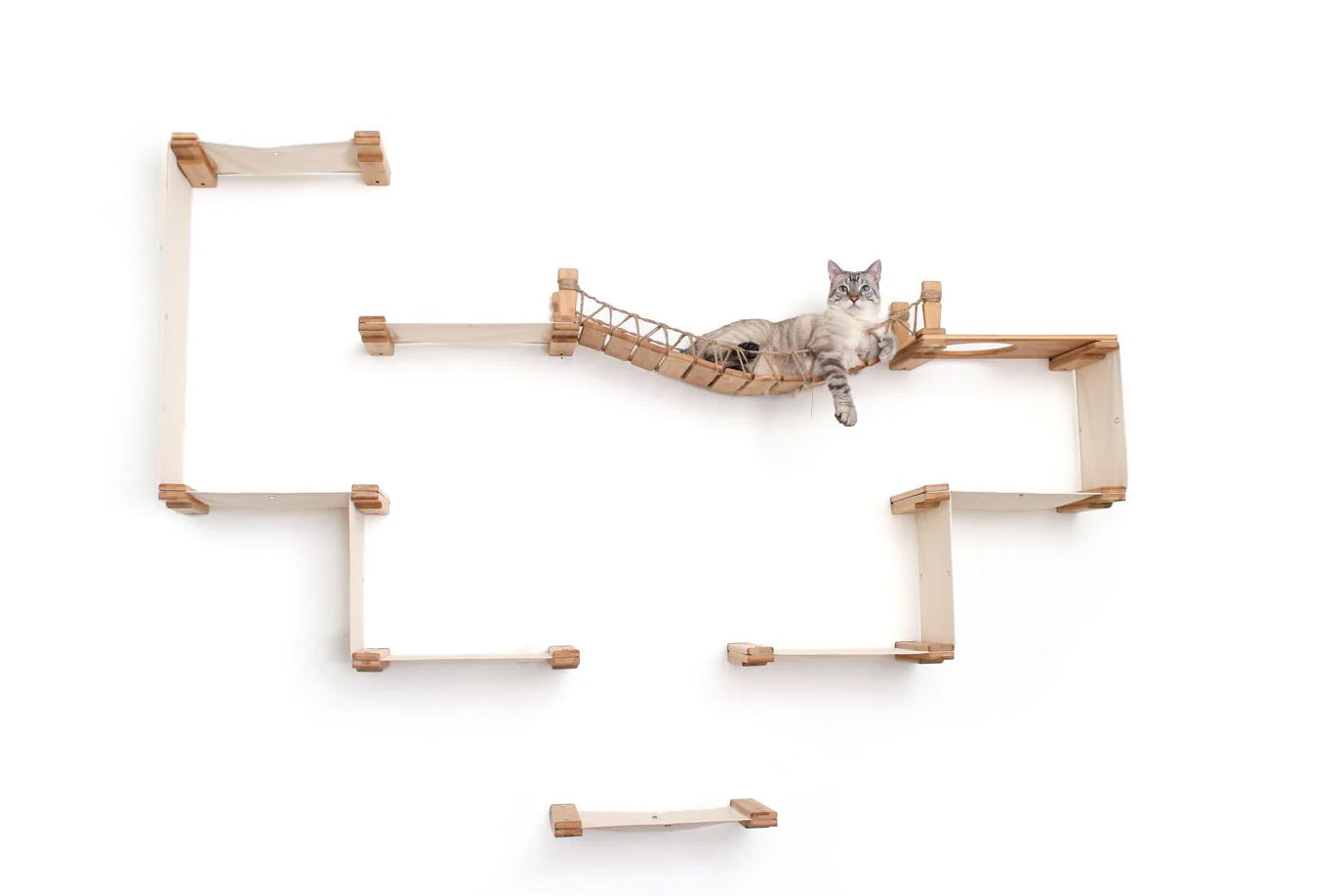 The Temple Cat Tree (Cat Condo For Walls) - by Catastrophic Creations