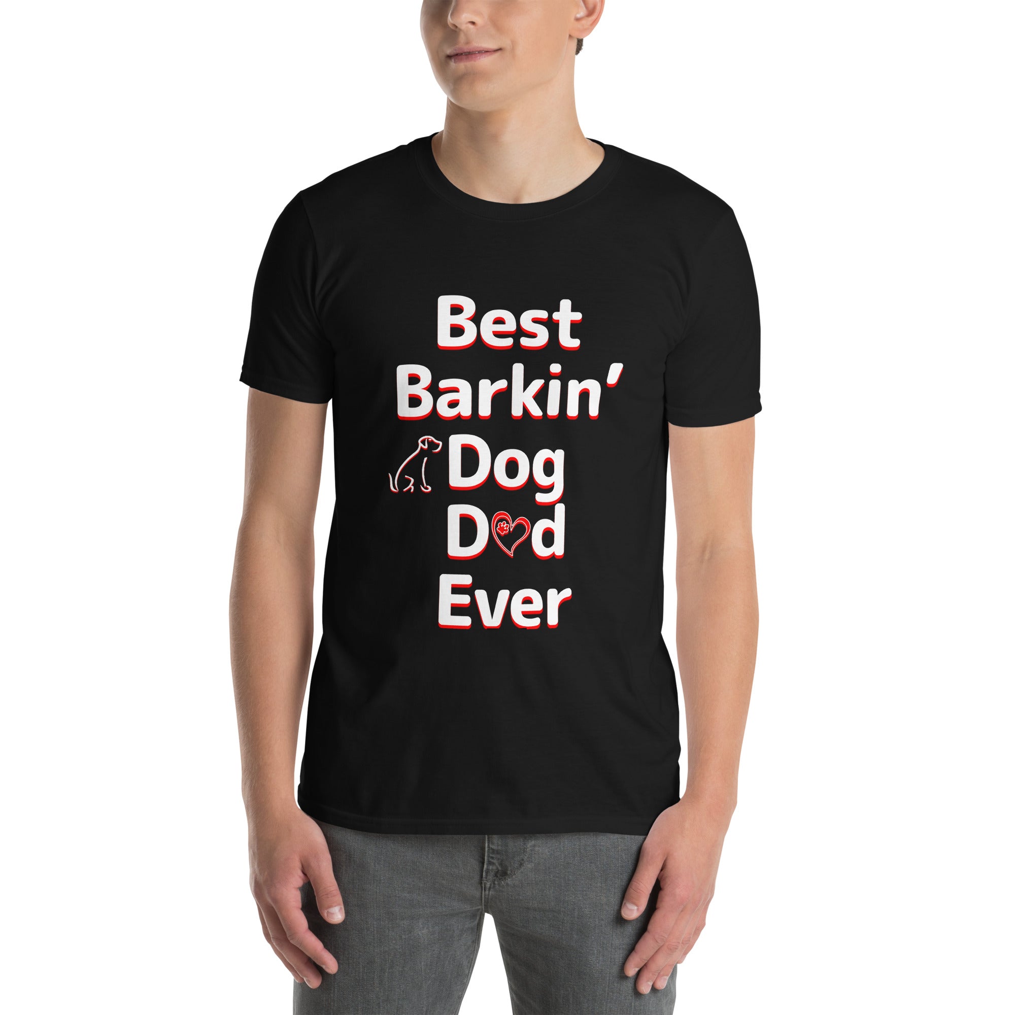 Best Barkin' Dog Dad Ever Tee