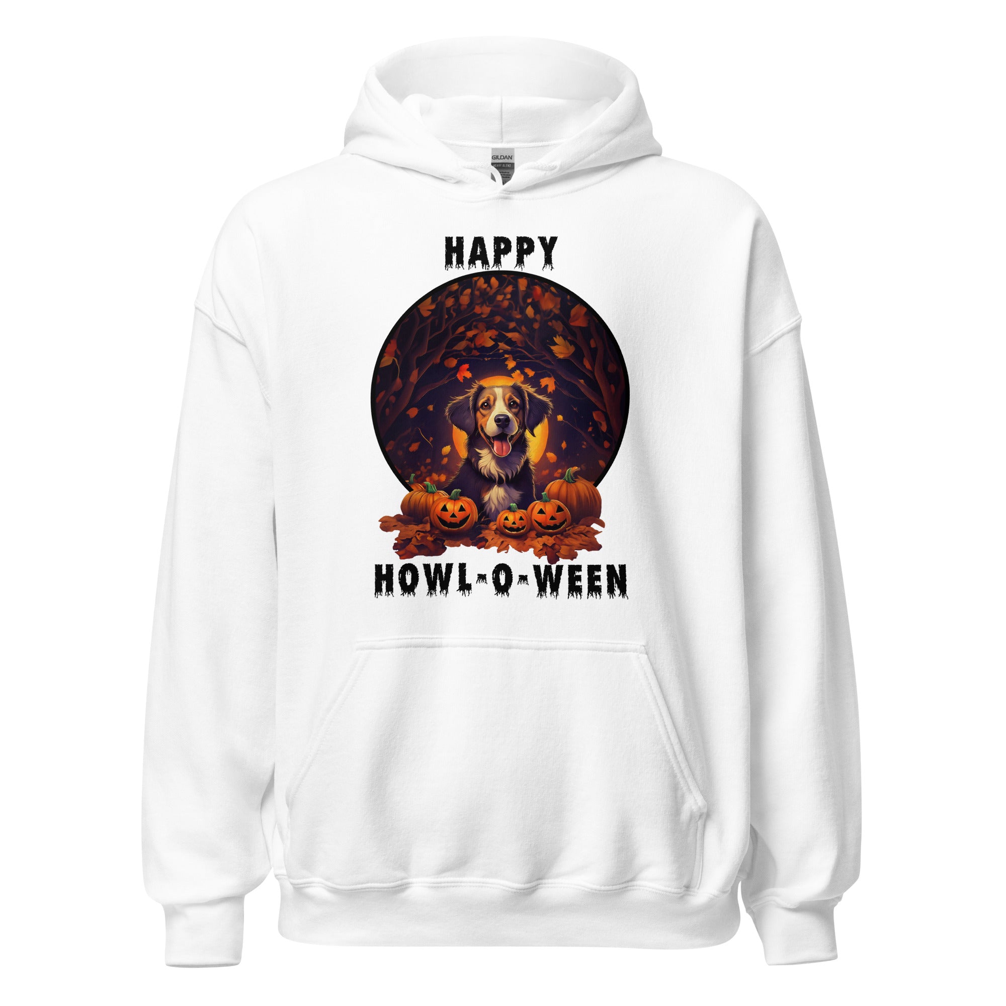 Happy Howl-O-Ween Unisex Hoodie