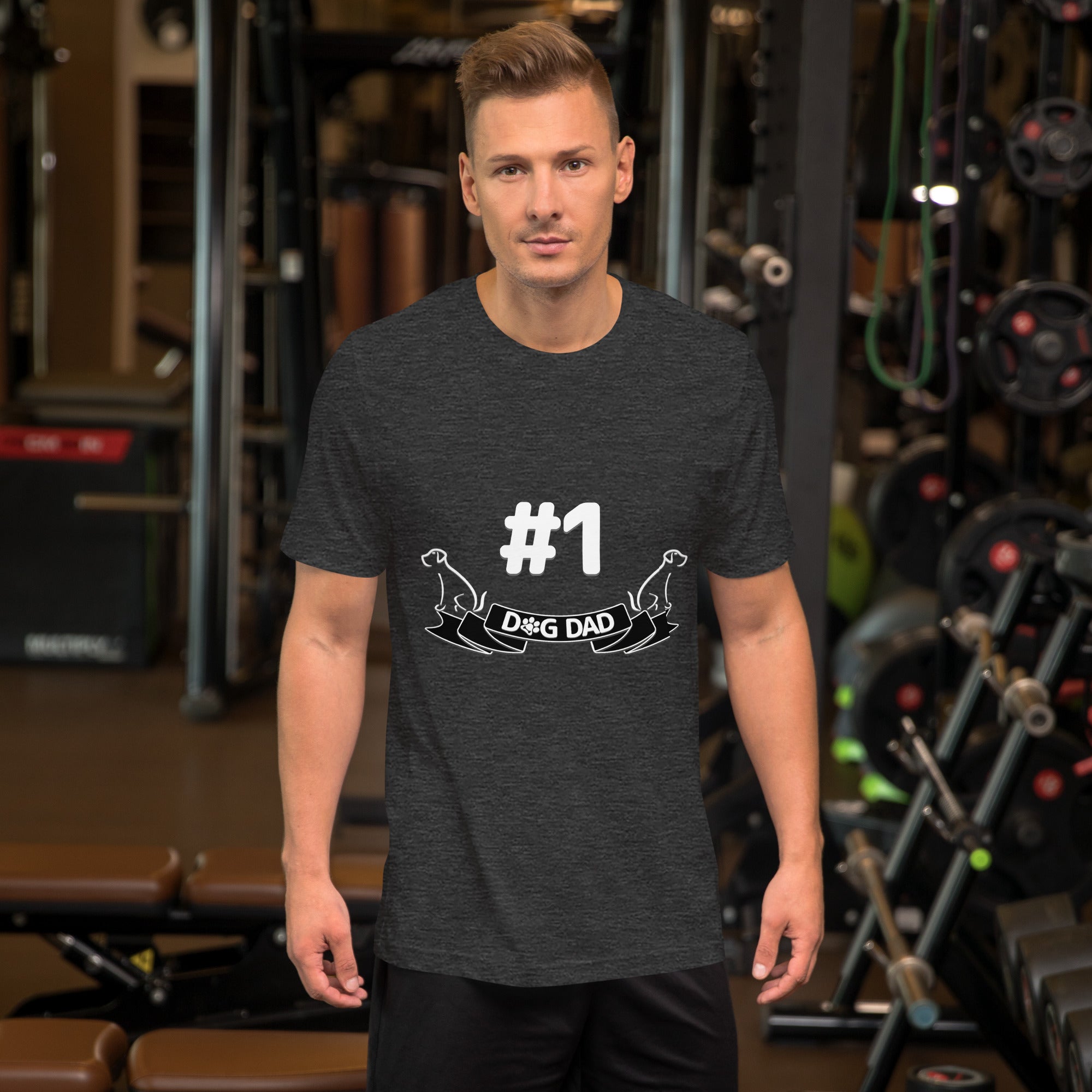 #1 Dog Dad Tee