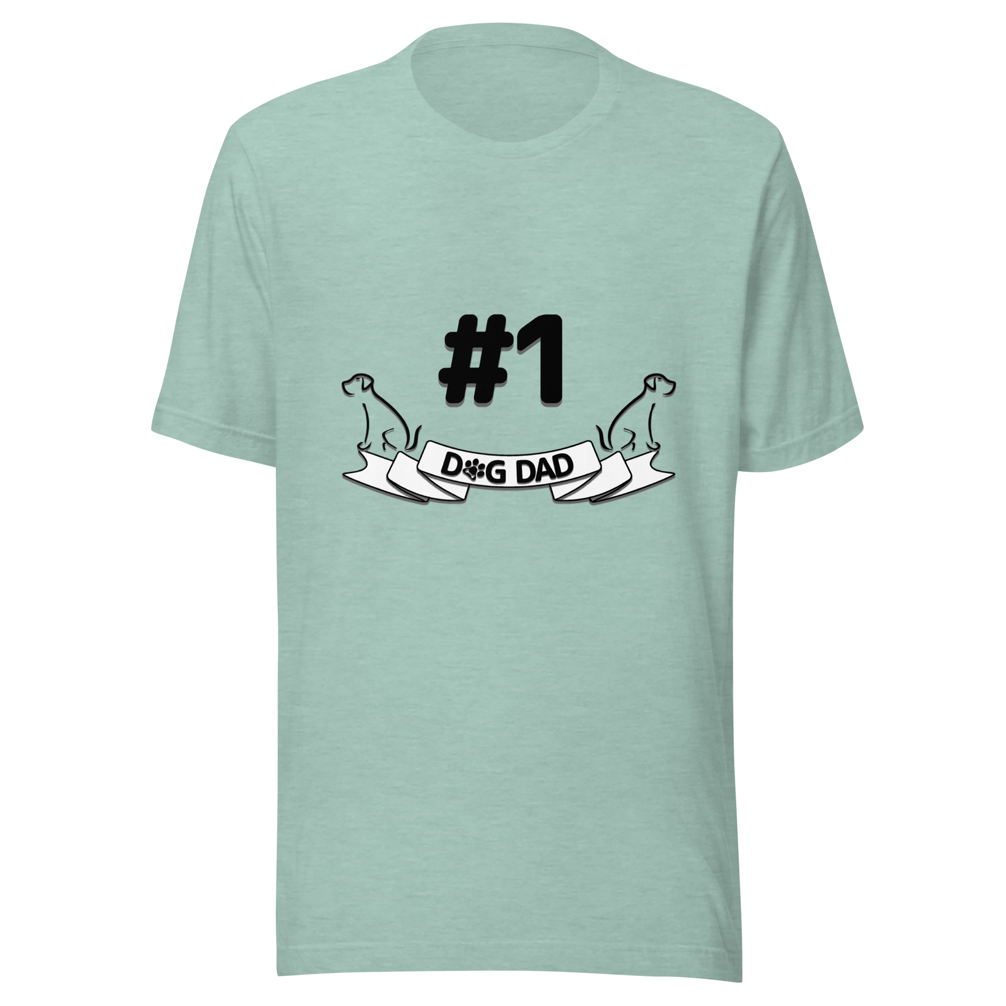 #1 Dog Dad Tee