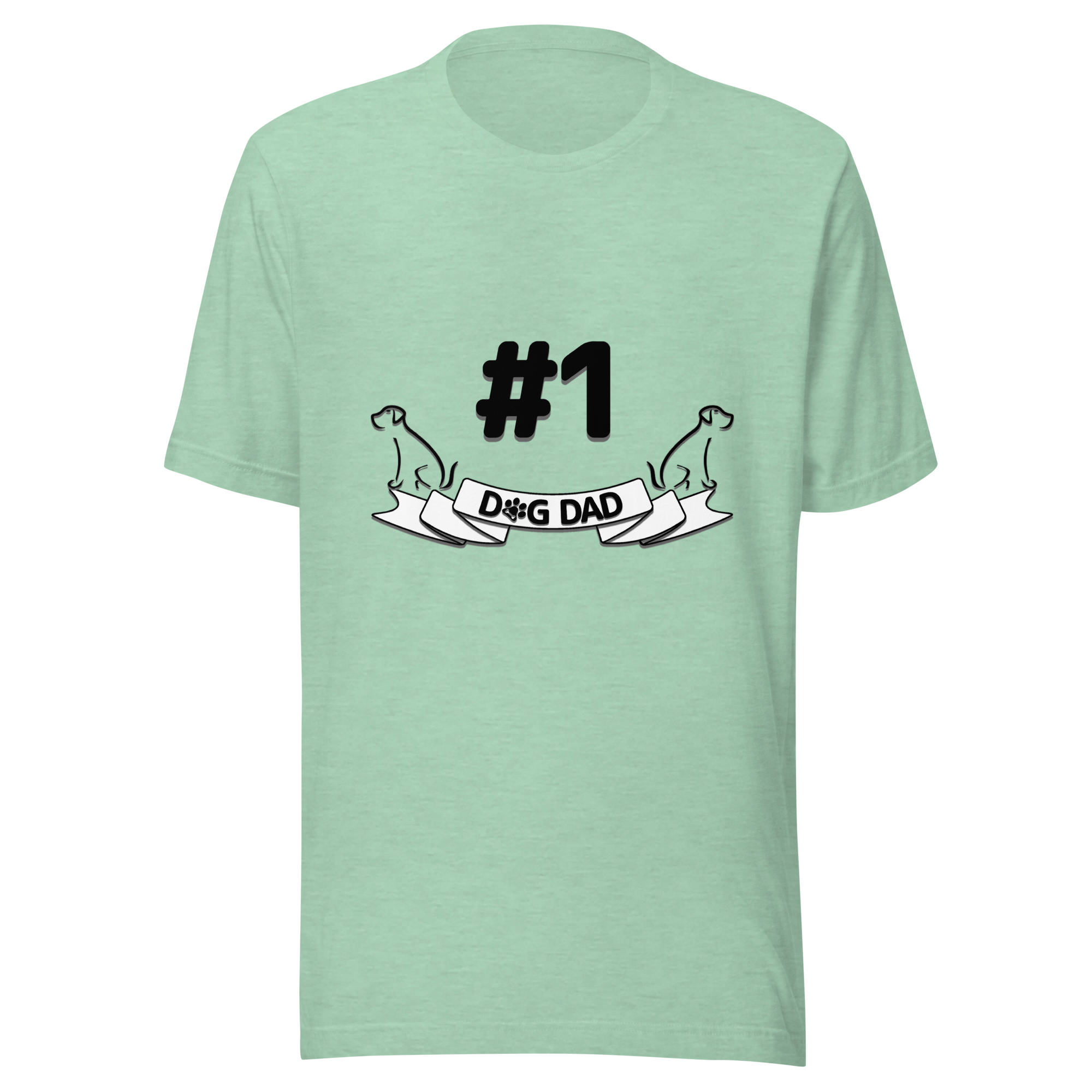 #1 Dog Dad Tee
