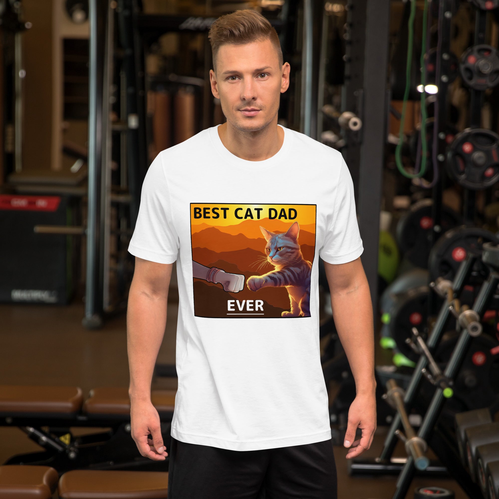 Best Cat Dad Ever Tee
