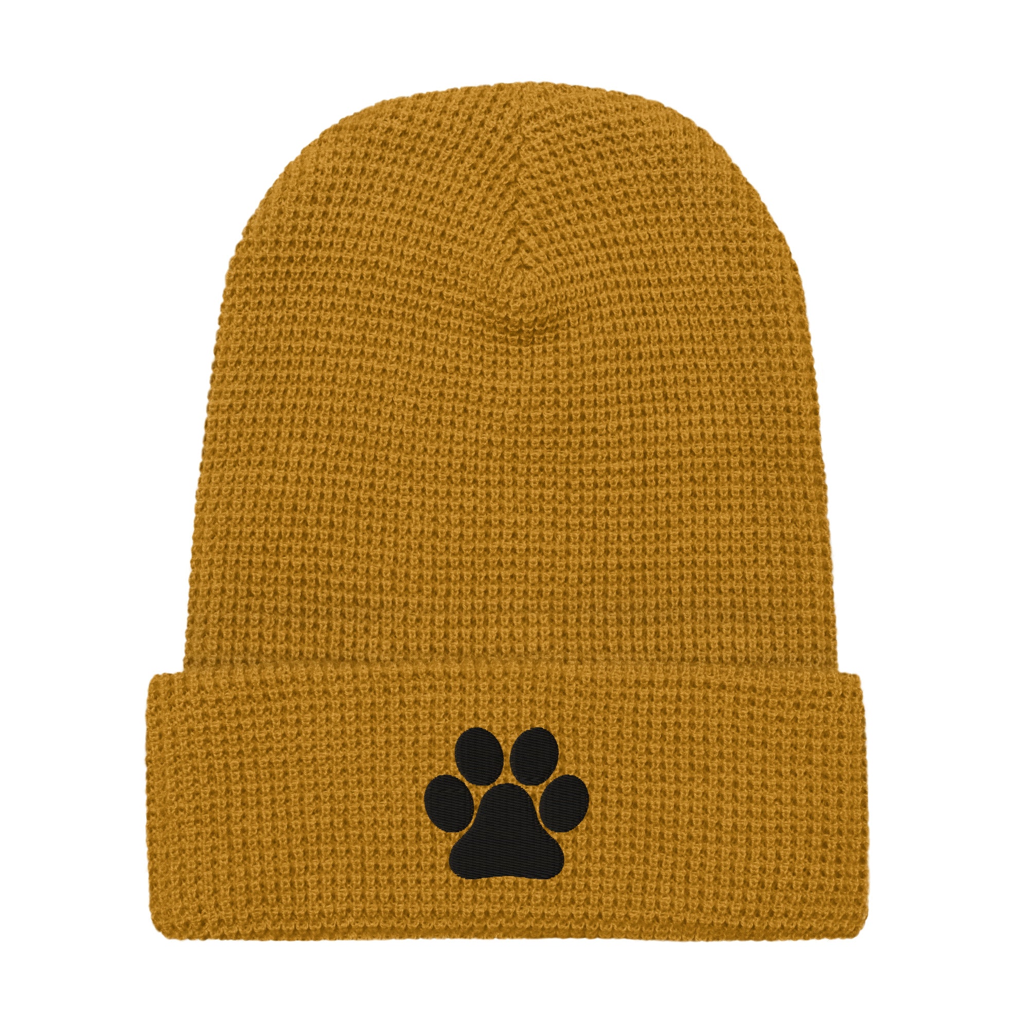 Pawsomely Warm Waffle Beanie