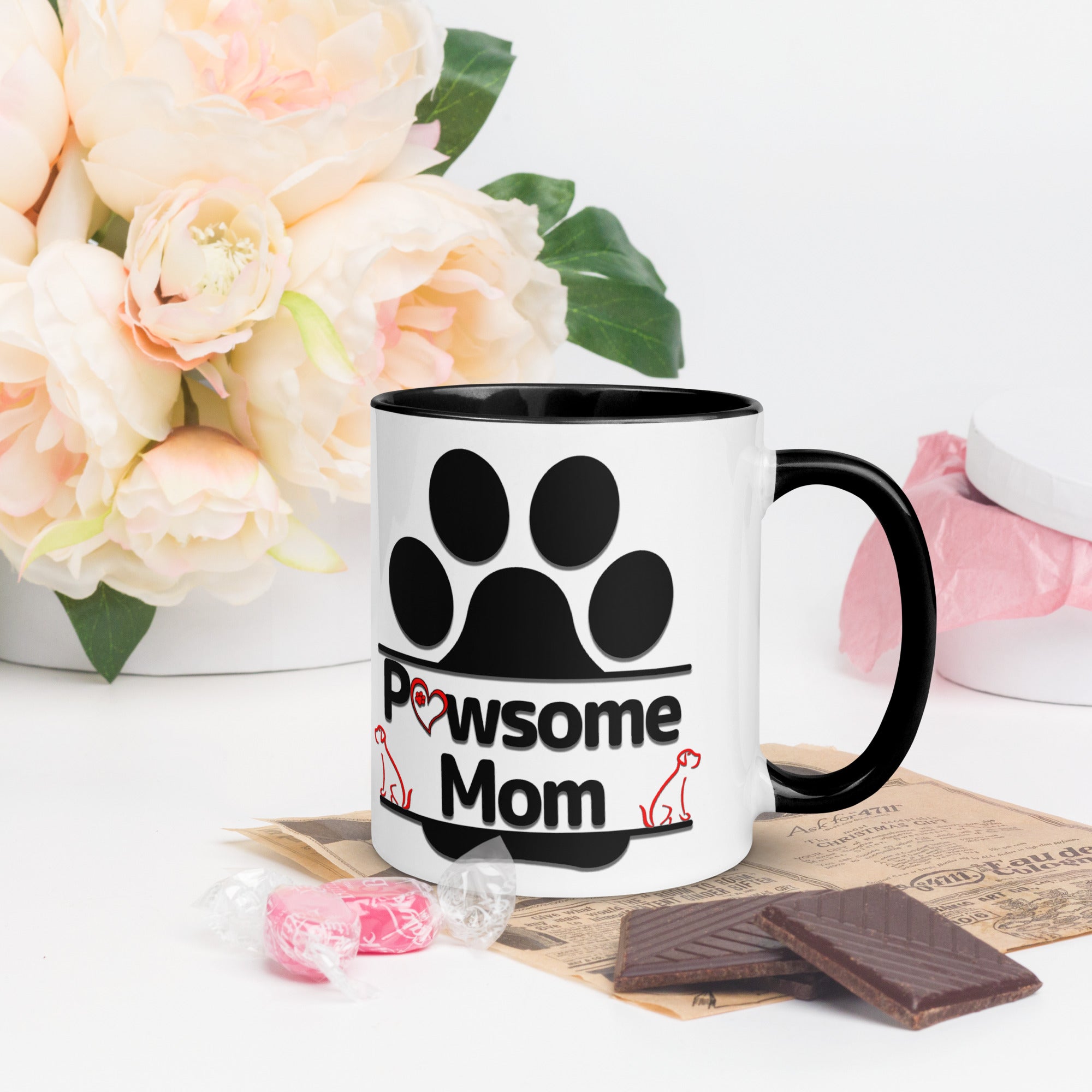 #1 Pawsome Dog Mom