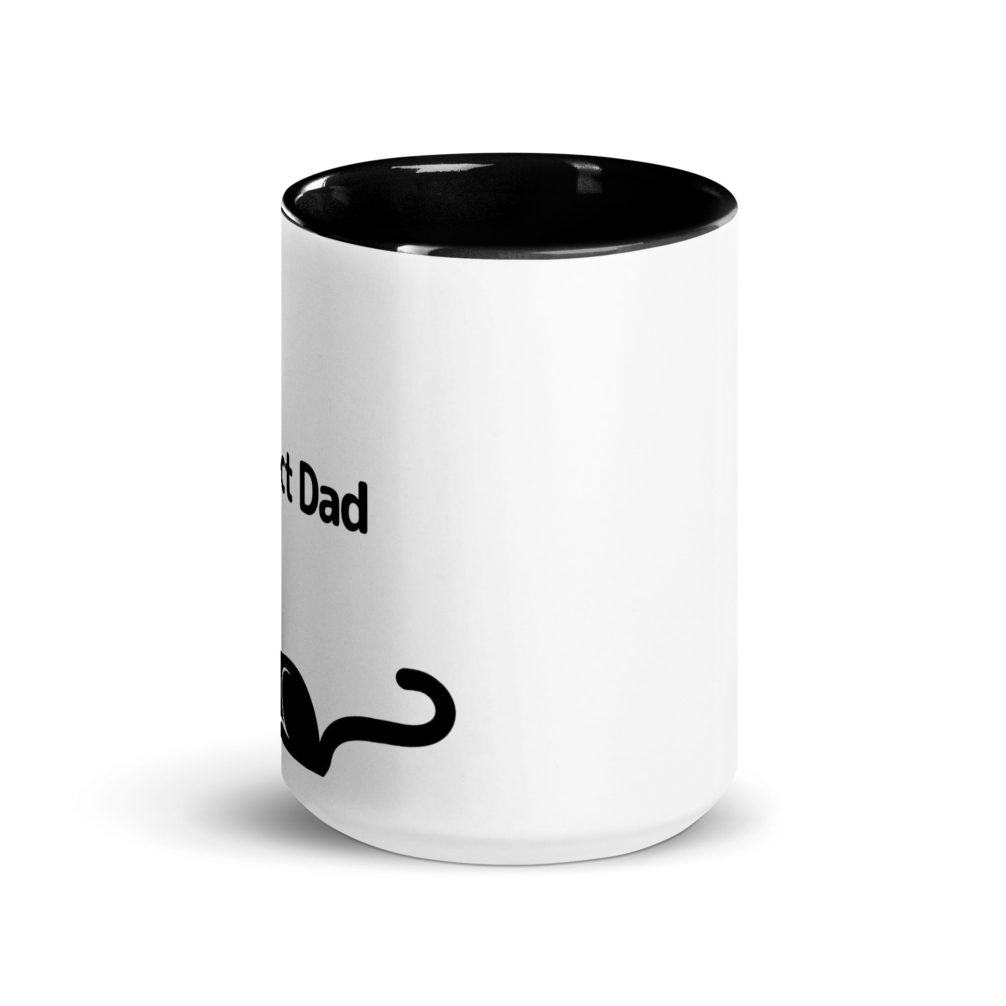 Purrfect Cat Dad Mug with Color Inside