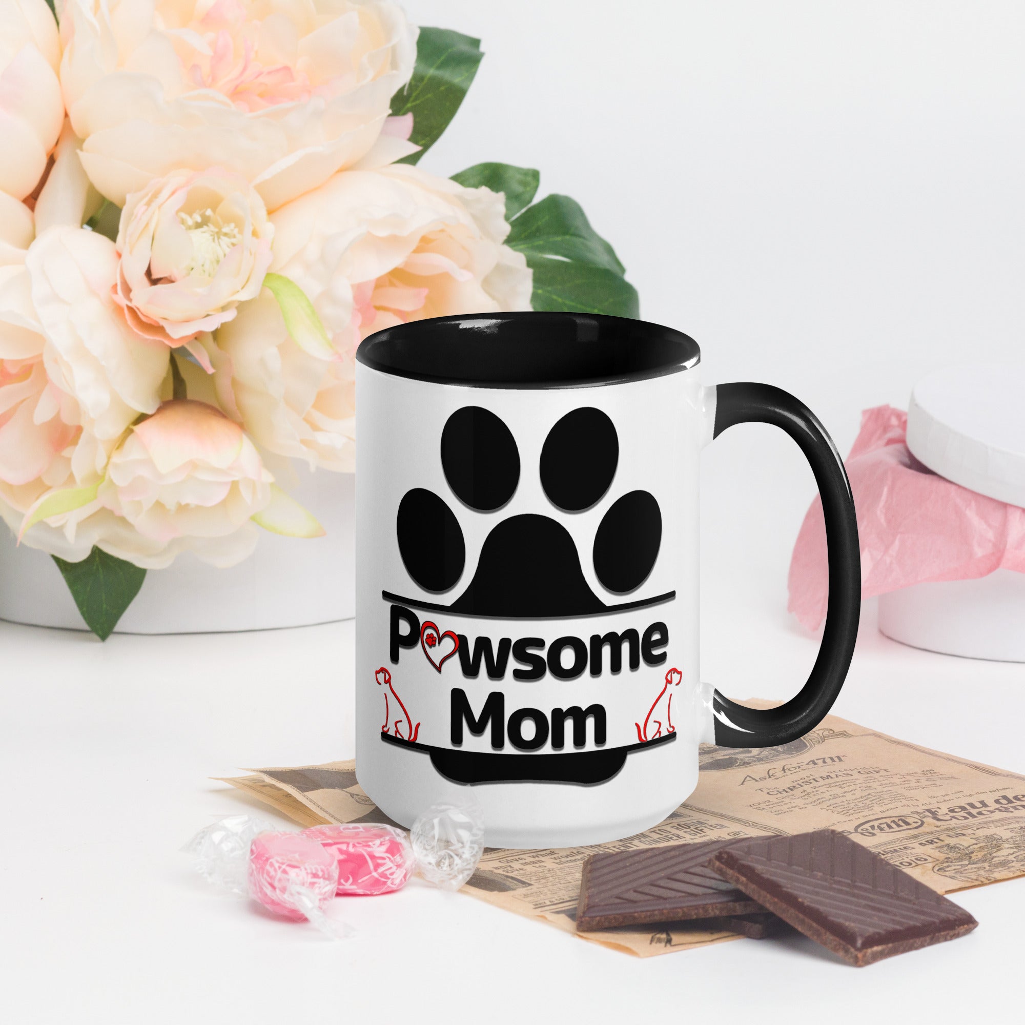 #1 Pawsome Dog Mom