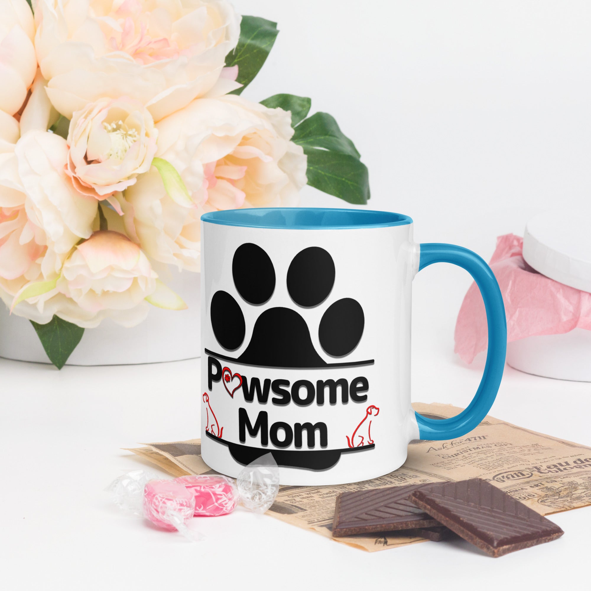 #1 Pawsome Dog Mom