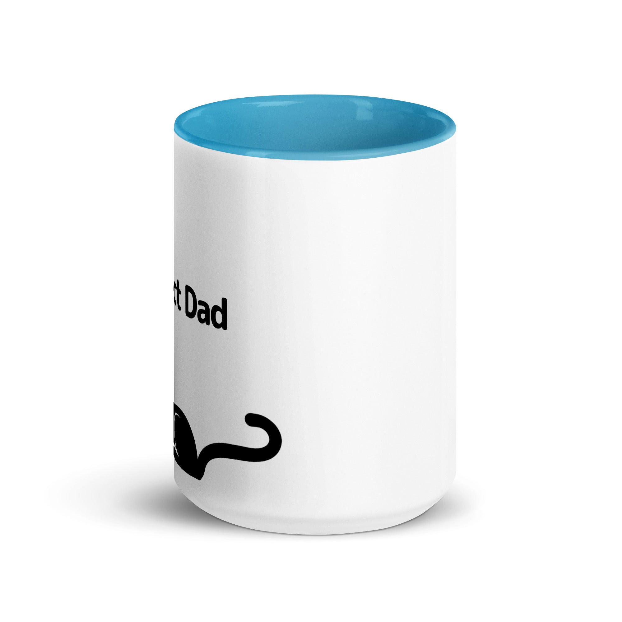 Purrfect Cat Dad Mug with Color Inside