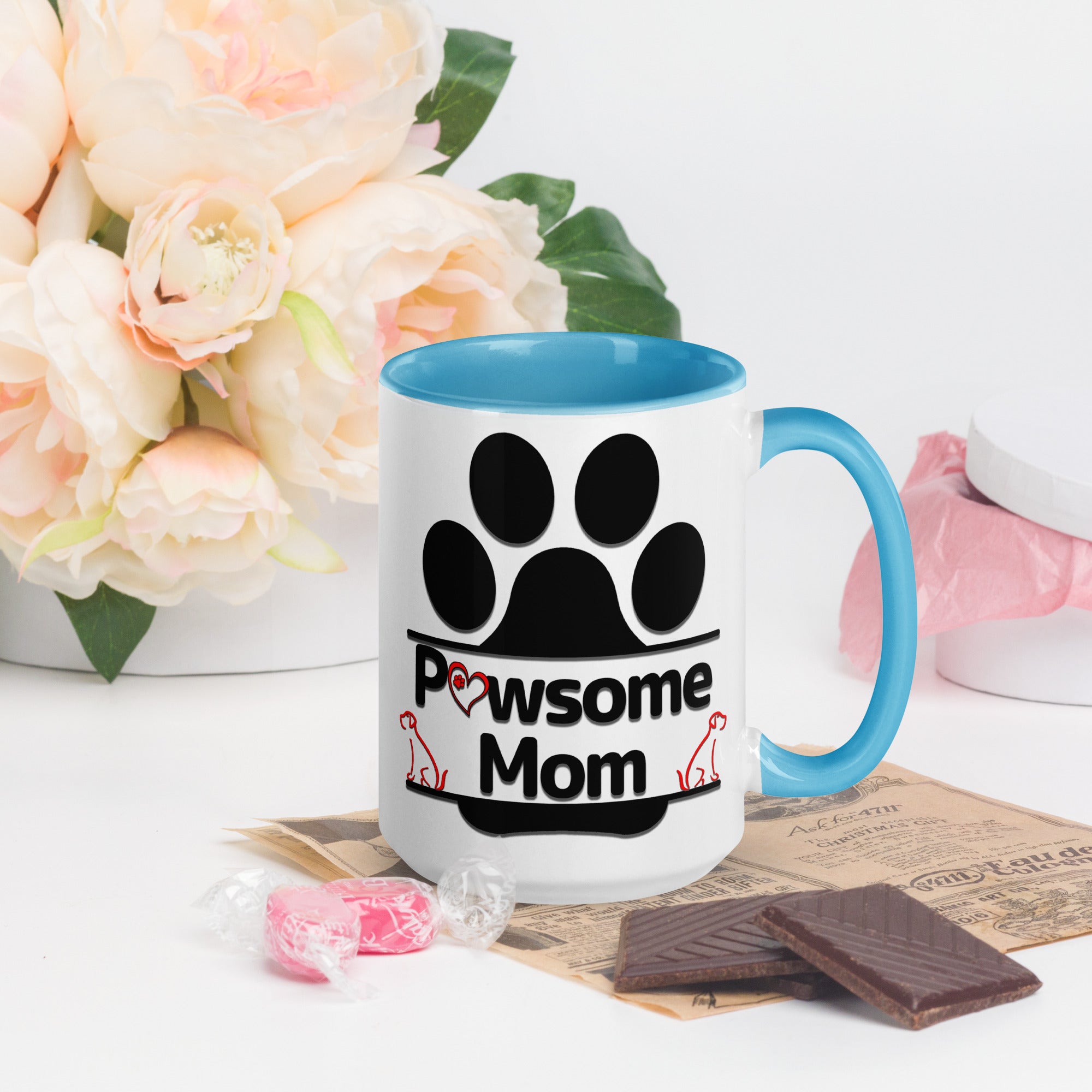 #1 Pawsome Dog Mom
